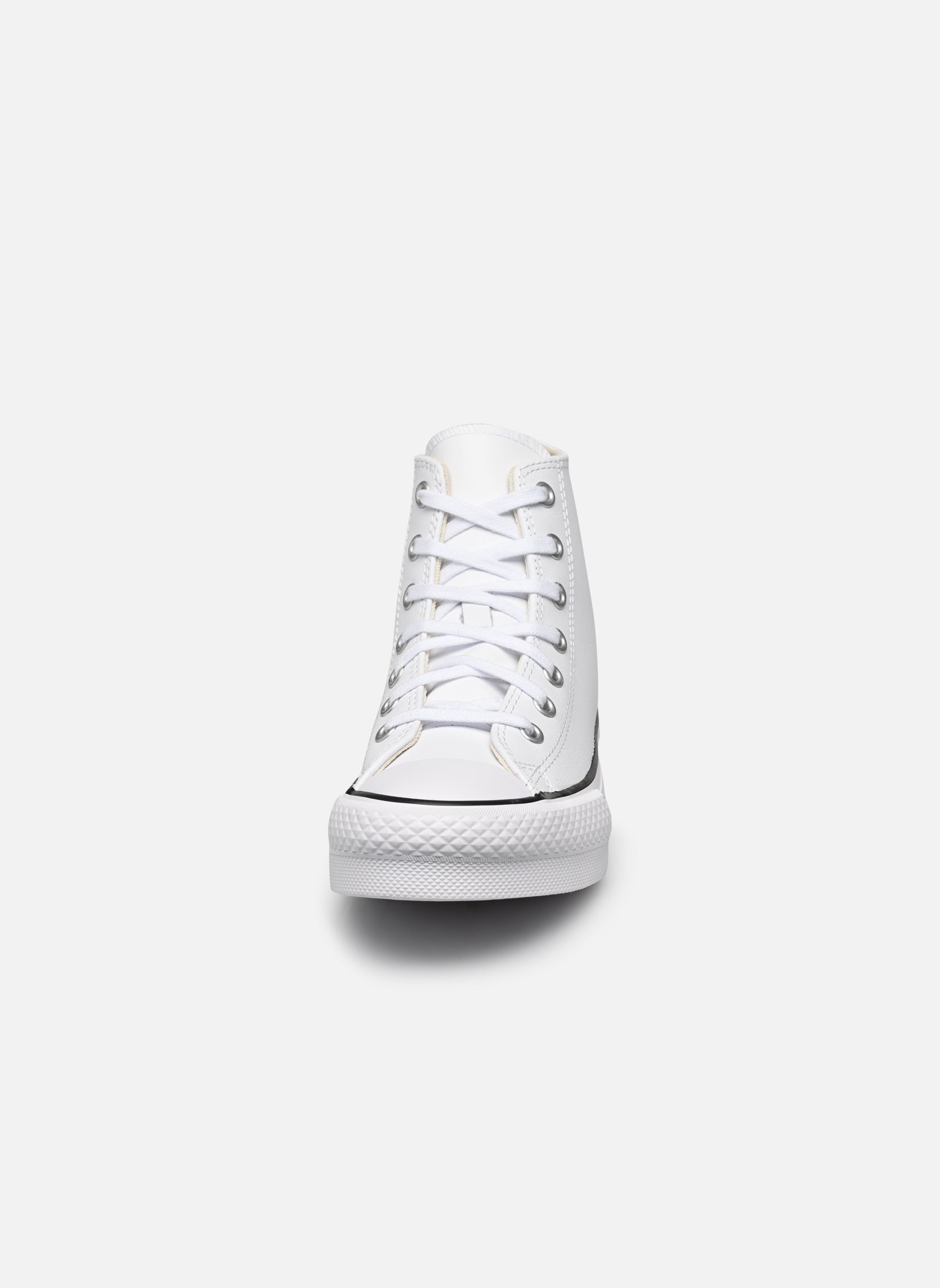 Baskets basses Chuck Taylor All Star Eva Lift Leather P blanc Converse Baskets basses Chuck Taylor All Star Eva Lift Leather P blanc WhiteNatural IvoryBlack