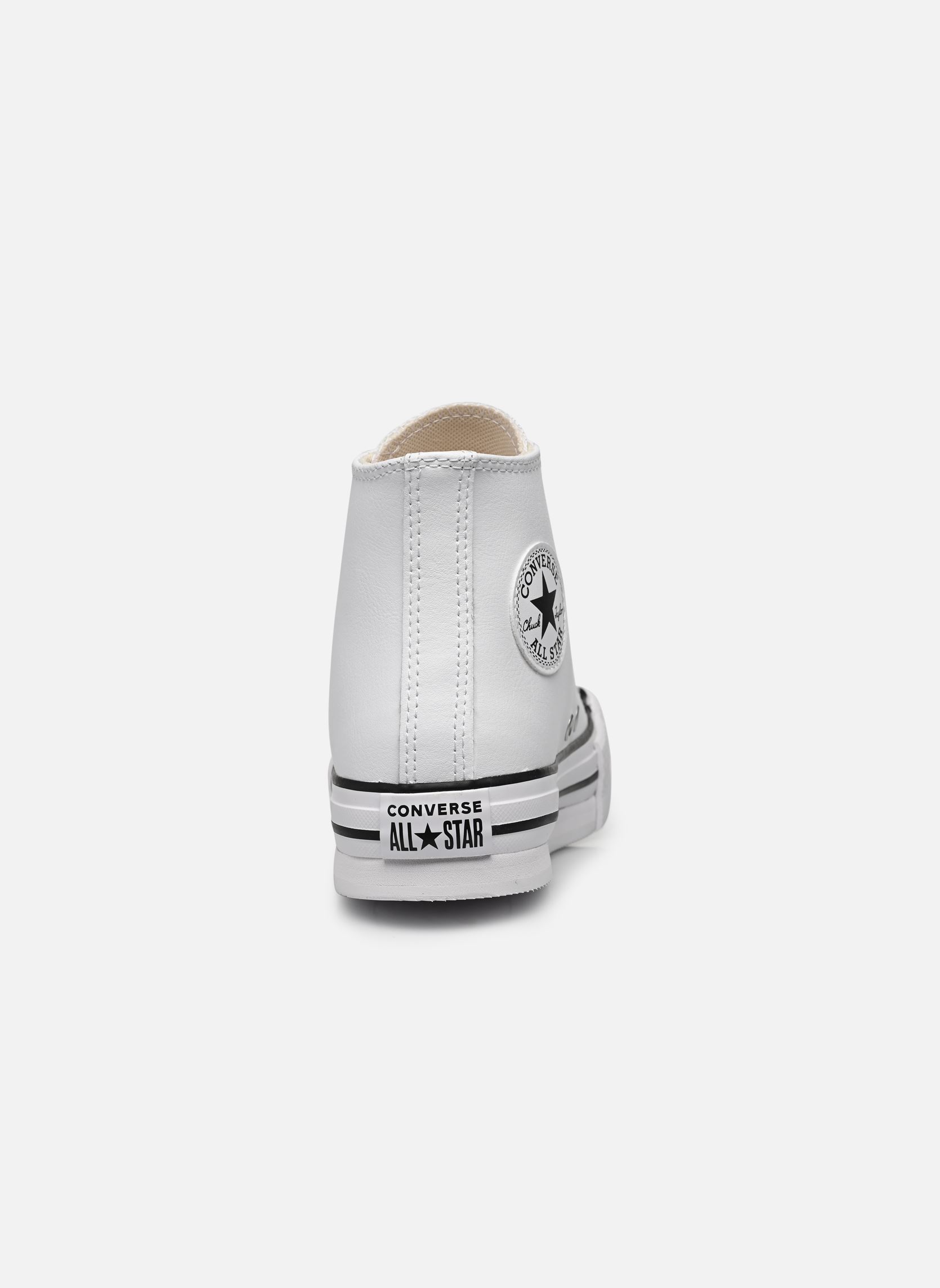 Baskets basses Chuck Taylor All Star Eva Lift Leather P blanc Converse Baskets basses Chuck Taylor All Star Eva Lift Leather P blanc WhiteNatural IvoryBlack