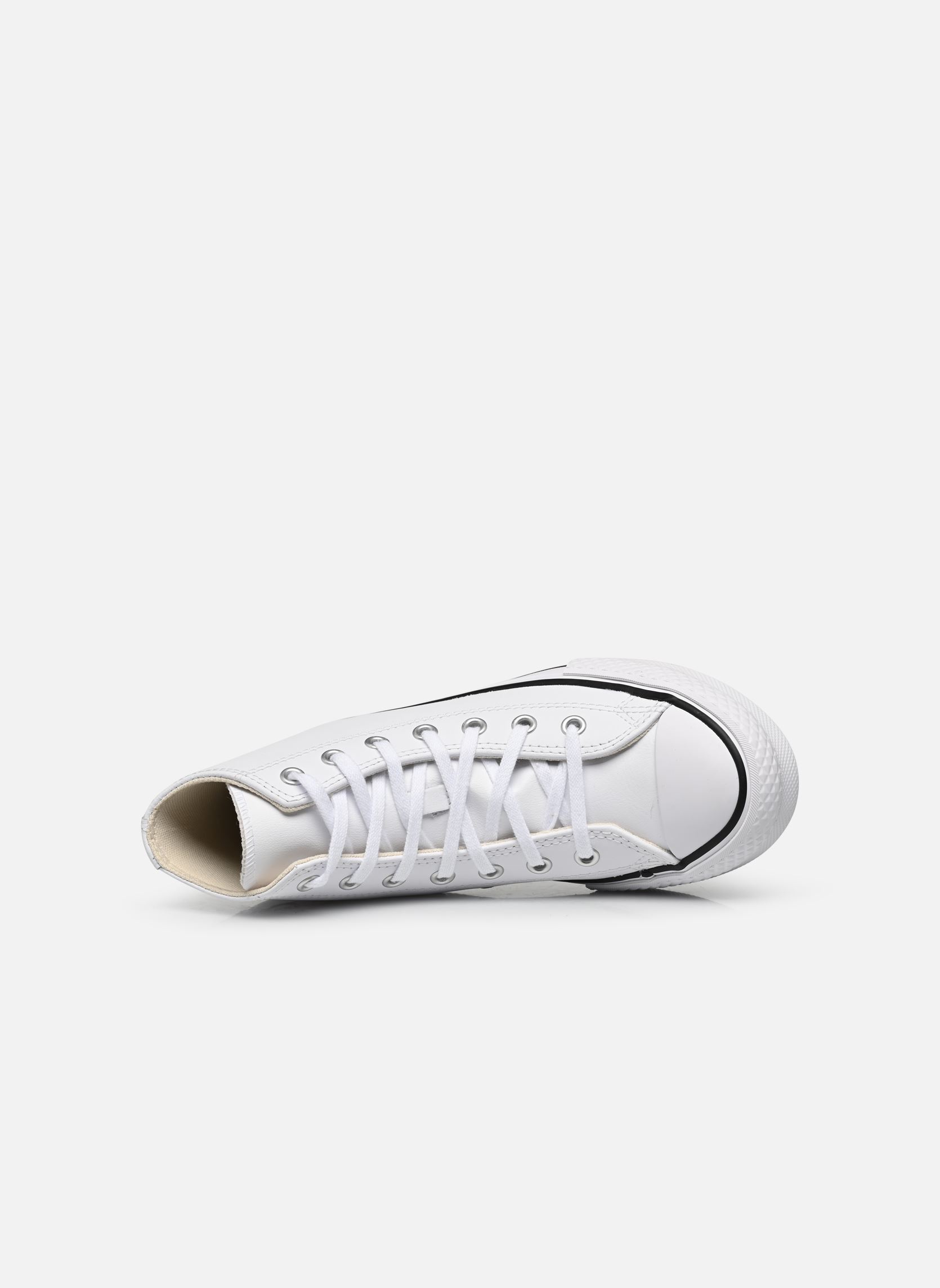 Baskets basses Chuck Taylor All Star Eva Lift Leather P blanc Converse Baskets basses Chuck Taylor All Star Eva Lift Leather P blanc WhiteNatural IvoryBlack