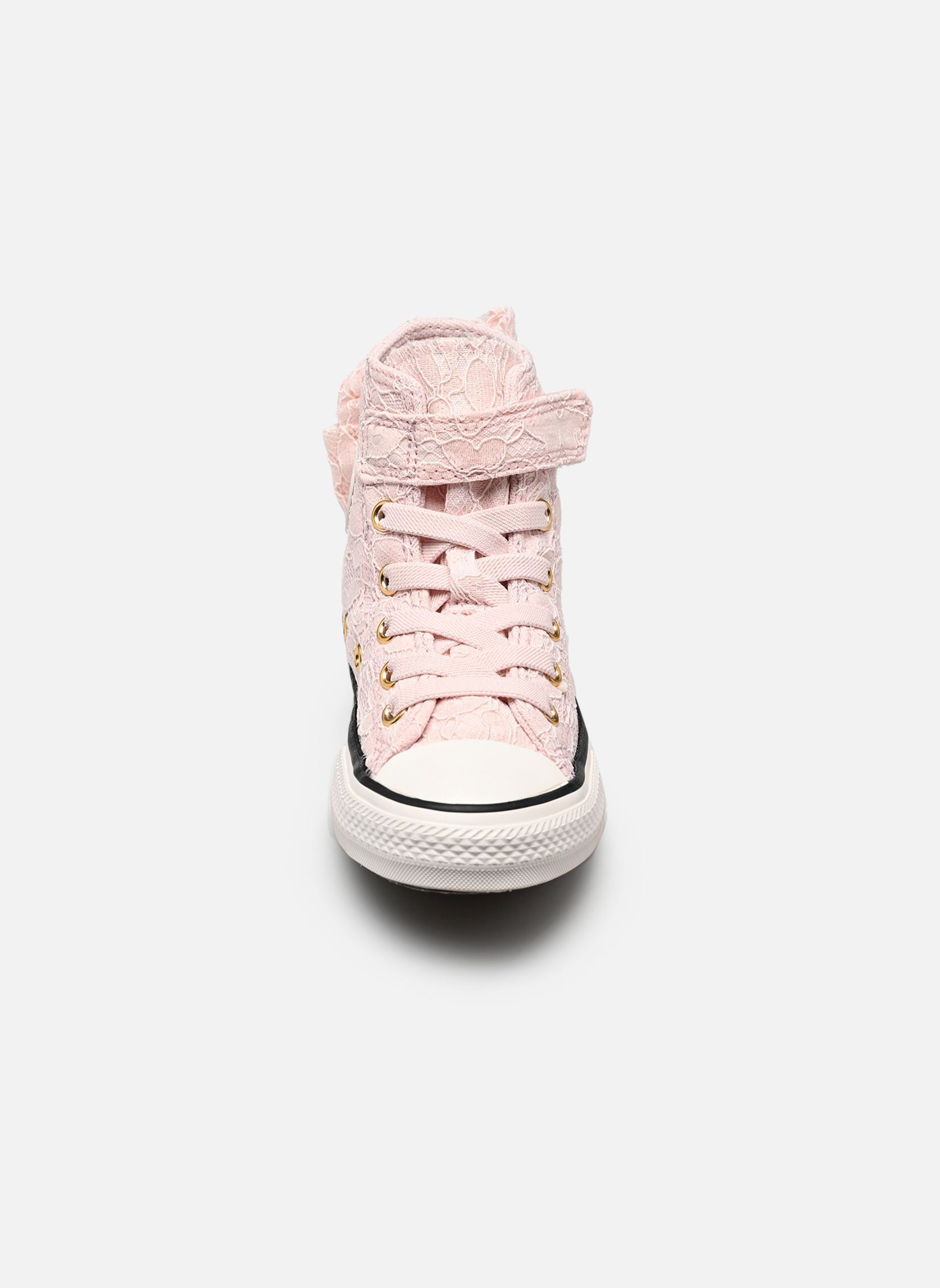 Knöchelhohe Sneaker Chuck Taylor All Star 1V Hi C mädchen rosa Converse Knöchelhohe Sneaker Chuck Taylor All Star 1V Hi C mädchen rosa SHY FLAMINGO/VINTAGE WHITE