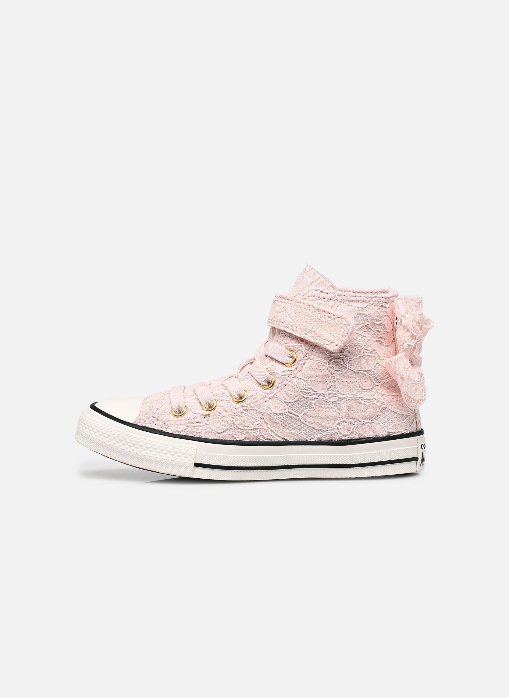 Knöchelhohe Sneaker Chuck Taylor All Star 1V Hi C mädchen rosa Converse Knöchelhohe Sneaker Chuck Taylor All Star 1V Hi C mädchen rosa SHY FLAMINGO/VINTAGE WHITE