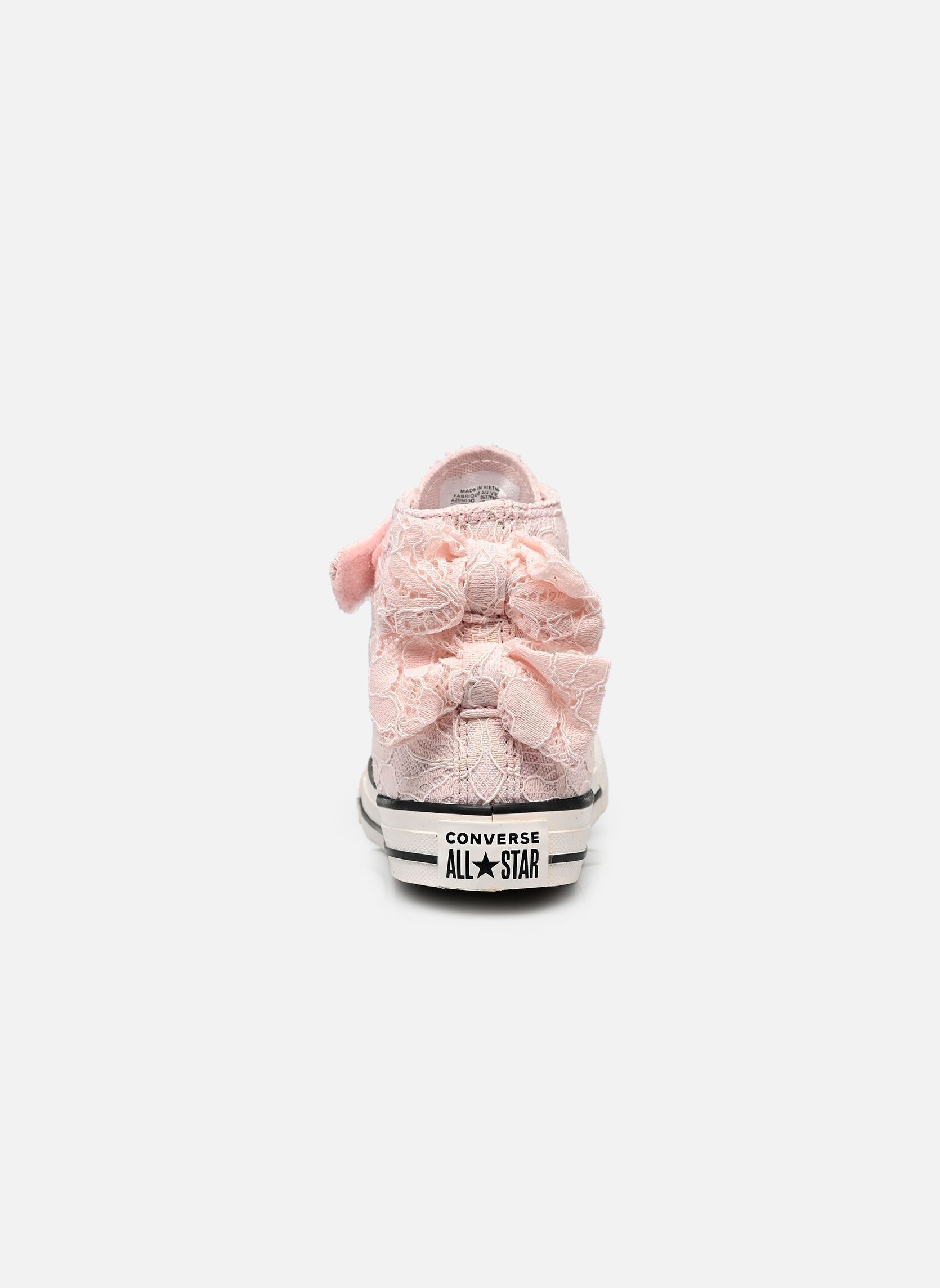 Knöchelhohe Sneaker Chuck Taylor All Star 1V Hi C mädchen rosa Converse Knöchelhohe Sneaker Chuck Taylor All Star 1V Hi C mädchen rosa SHY FLAMINGO/VINTAGE WHITE