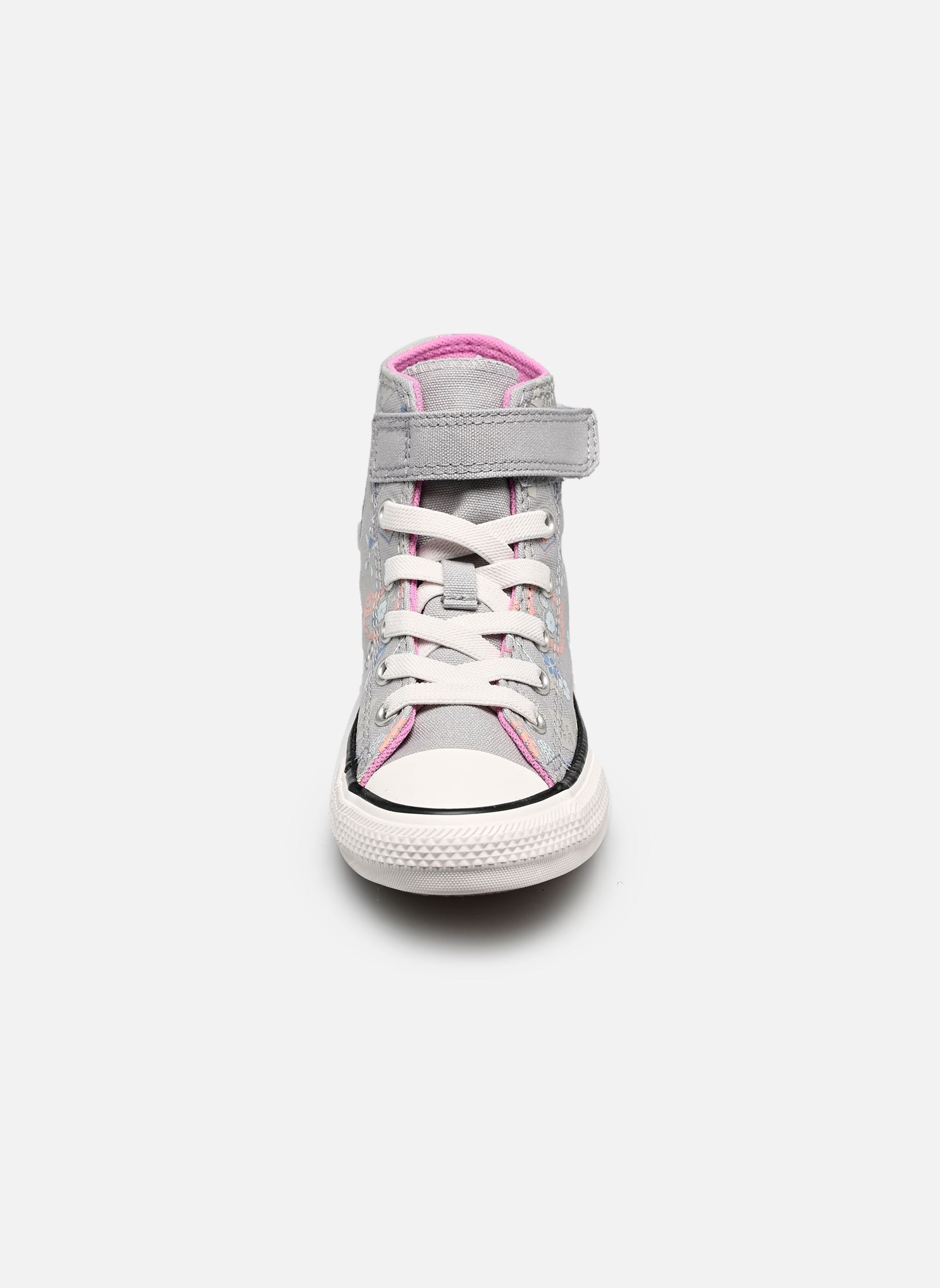 Knöchelhohe Sneaker Chuck Taylor All Star 1V Hi C grau Converse Knöchelhohe Sneaker Chuck Taylor All Star 1V Hi C grau GREY AREA/XOXO PINK/WHITE