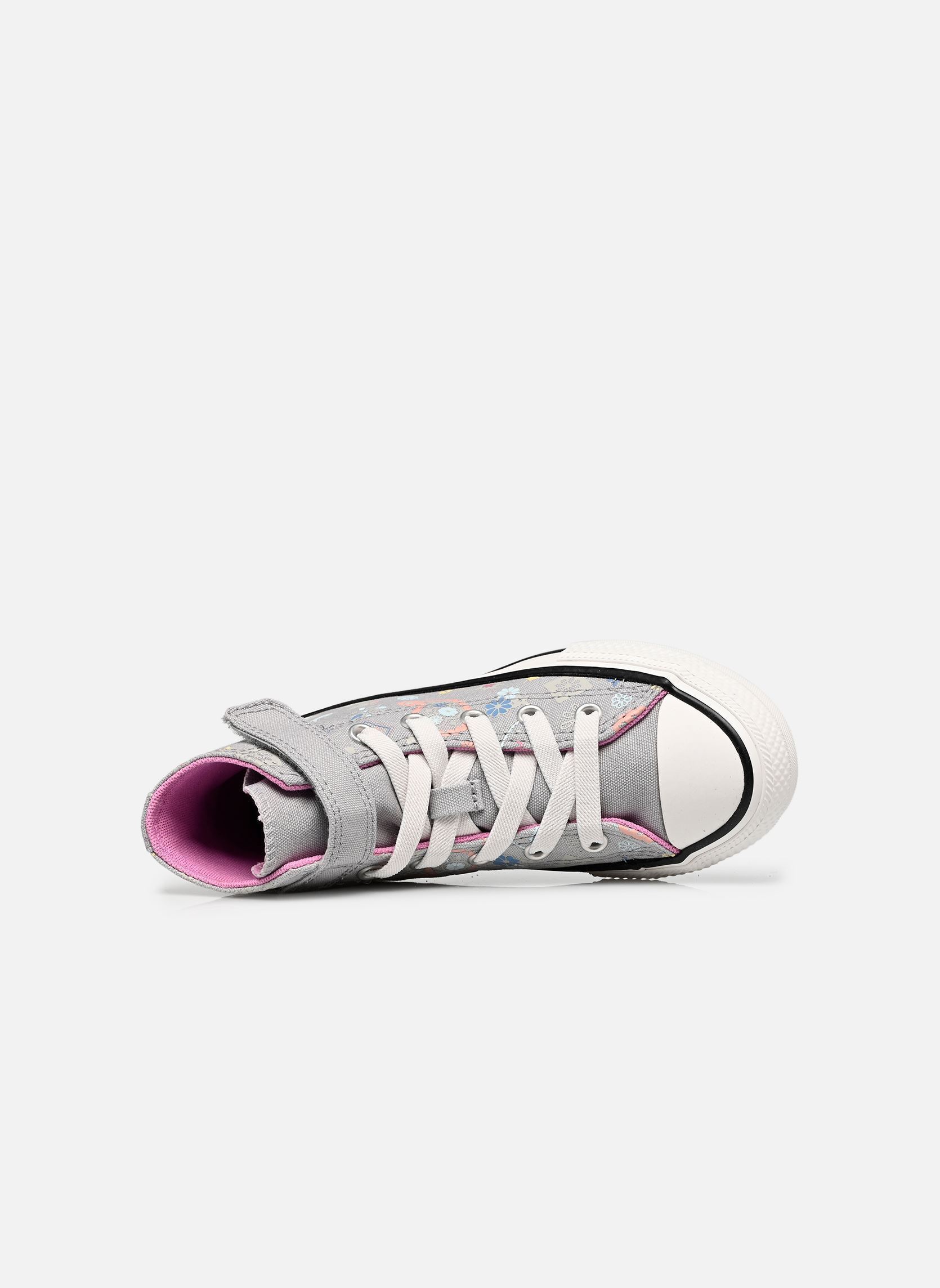 Knöchelhohe Sneaker Chuck Taylor All Star 1V Hi C grau Converse Knöchelhohe Sneaker Chuck Taylor All Star 1V Hi C grau GREY AREA/XOXO PINK/WHITE