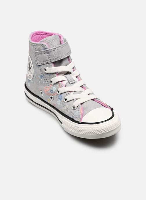 Converse Knöchelhohe Sneaker Chuck Taylor All Star 1V Hi C grau