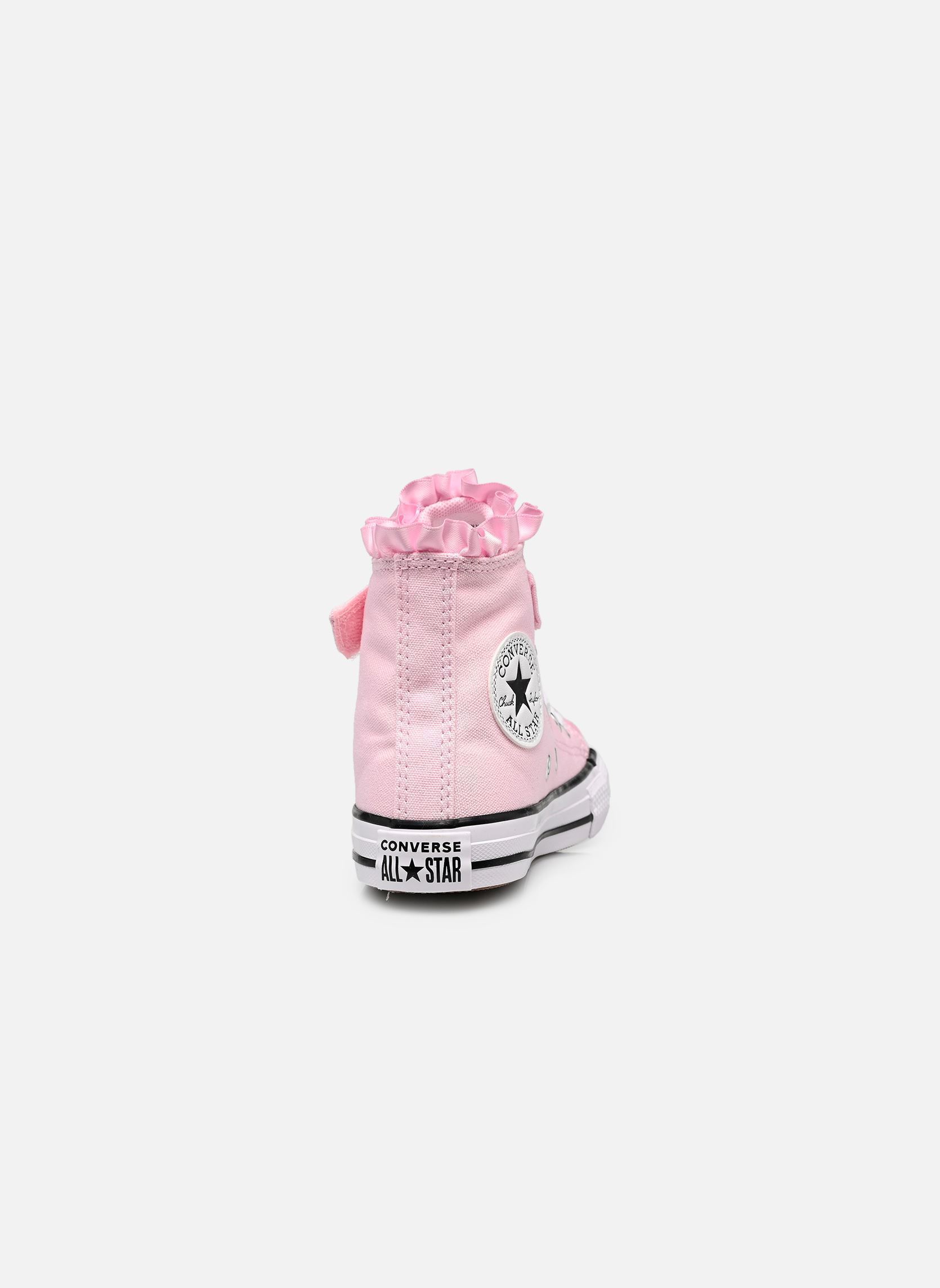 Hoge sneakers Chuck Taylor All Star 1V Hi C meisjes roze Converse Hoge sneakers Chuck Taylor All Star 1V Hi C meisjes roze NEW FOUND BLOOM/WHITE/BLACK