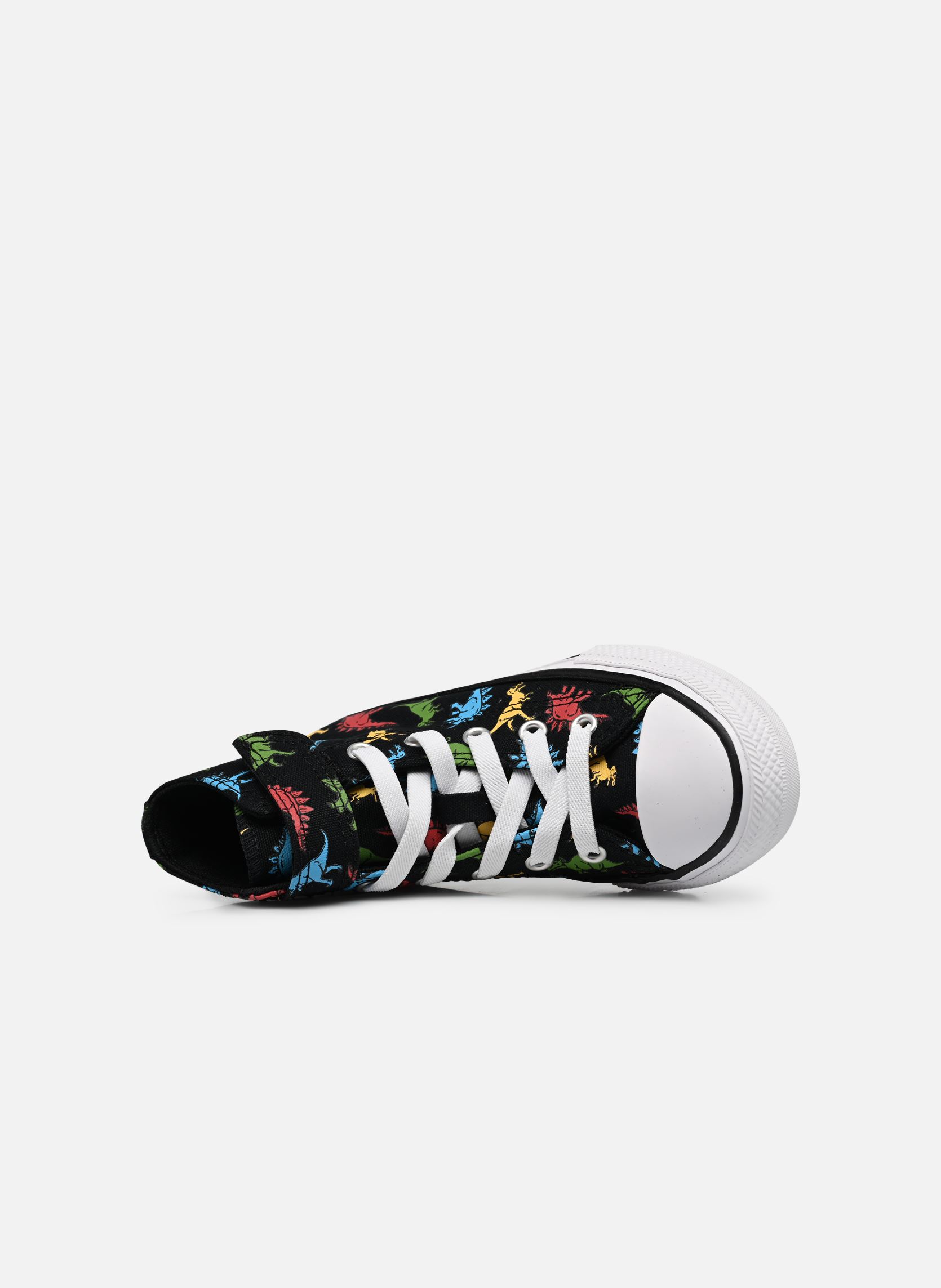 Baskets hautes Chuck Taylor All Star 1V Hi C garçon noir Converse Baskets hautes Chuck Taylor All Star 1V Hi C garçon noir BlackSoft RedBaltic Blue