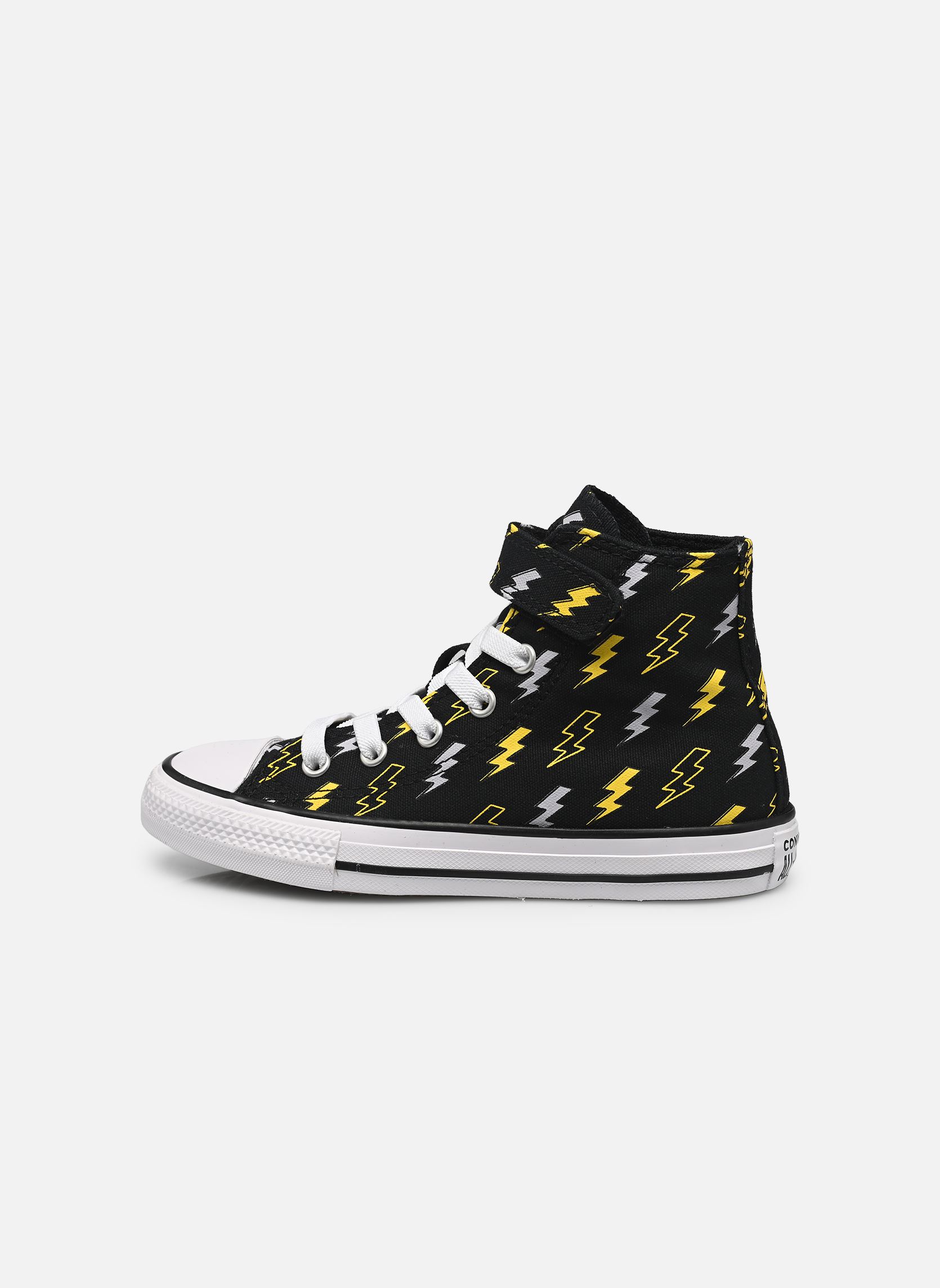 Knöchelhohe Sneaker Chuck Taylor All Star 1V Hi C jungen schwarz Converse Knöchelhohe Sneaker Chuck Taylor All Star 1V Hi C jungen schwarz Black/Golden Wren/Ghost Town