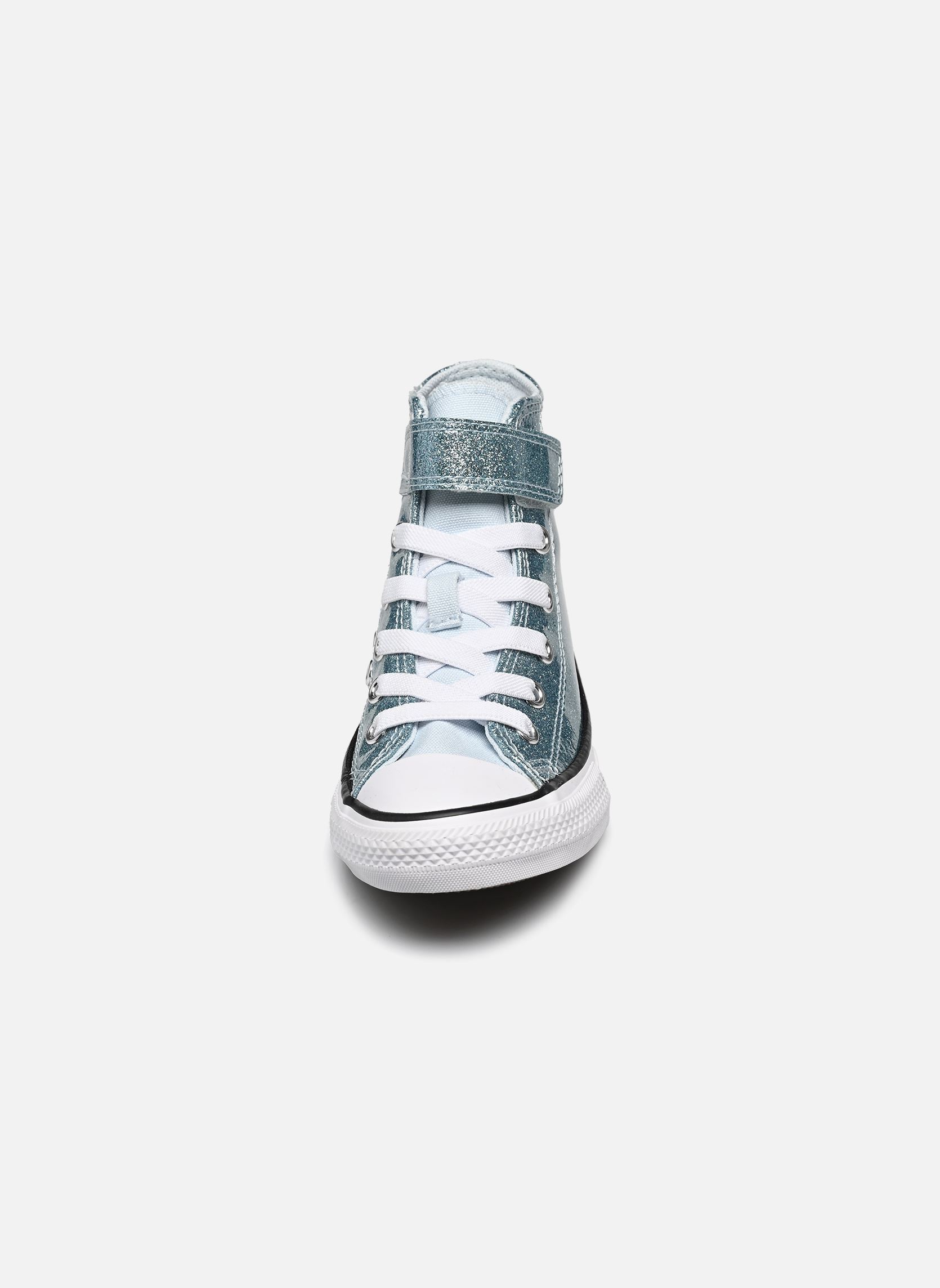 Knöchelhohe Sneaker Chuck Taylor All Star 1V Hi C blau Converse Knöchelhohe Sneaker Chuck Taylor All Star 1V Hi C blau Winter Slay/White/Black