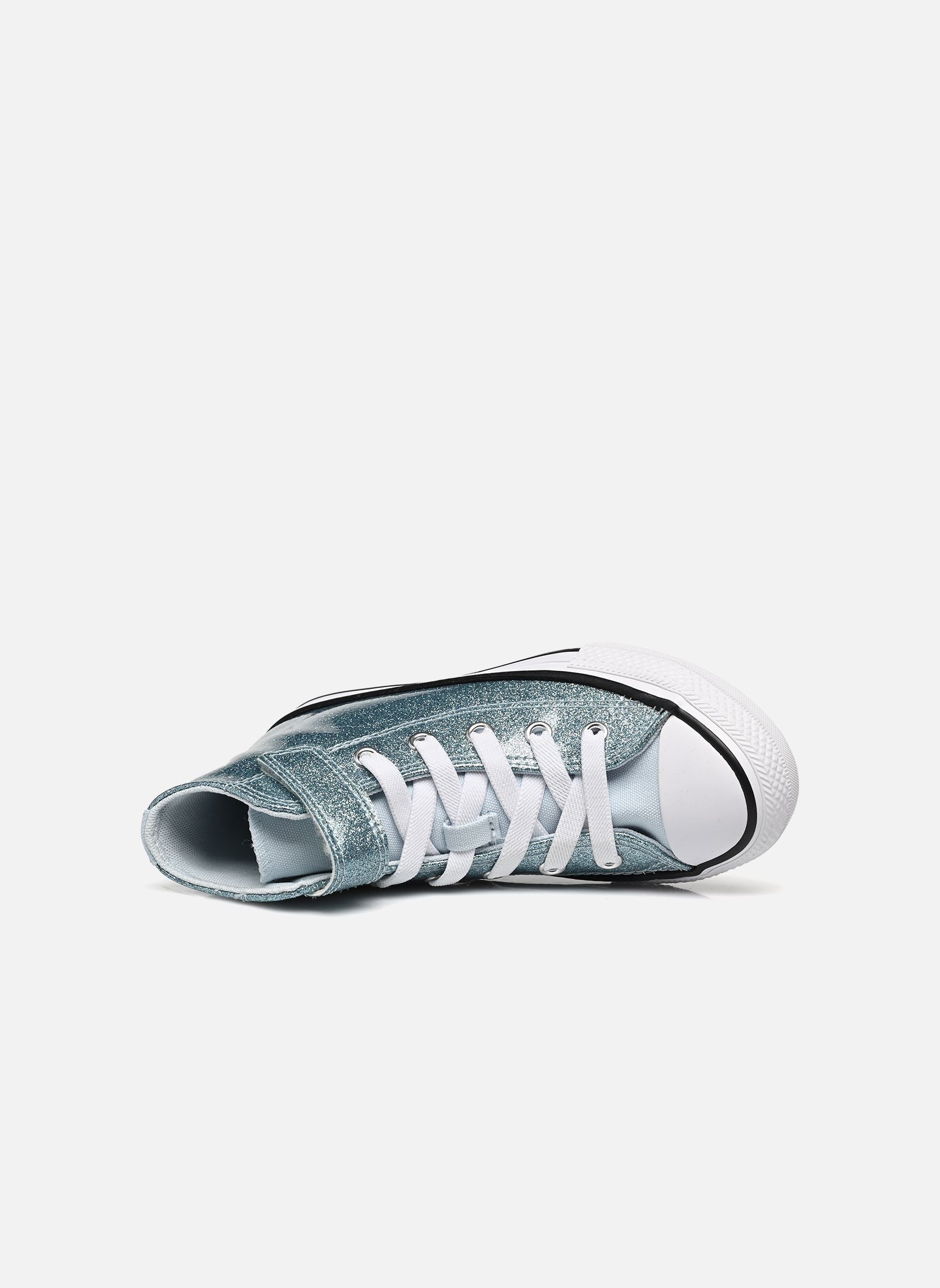 Knöchelhohe Sneaker Chuck Taylor All Star 1V Hi C blau Converse Knöchelhohe Sneaker Chuck Taylor All Star 1V Hi C blau Winter Slay/White/Black