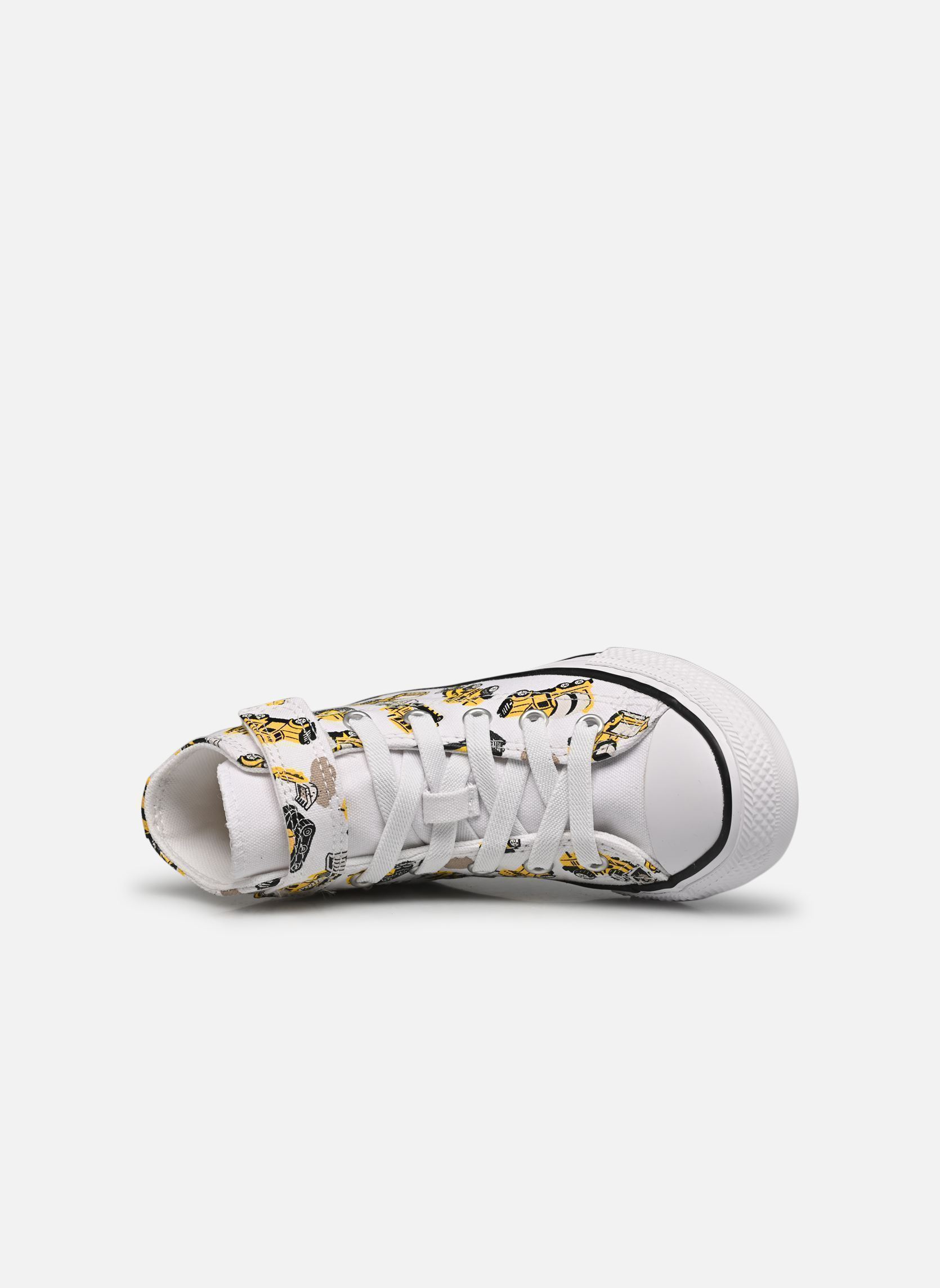Baskets hautes Chuck Taylor All Star 1V Hi C garçon blanc Converse Baskets hautes Chuck Taylor All Star 1V Hi C garçon blanc White/Black/Amarillo