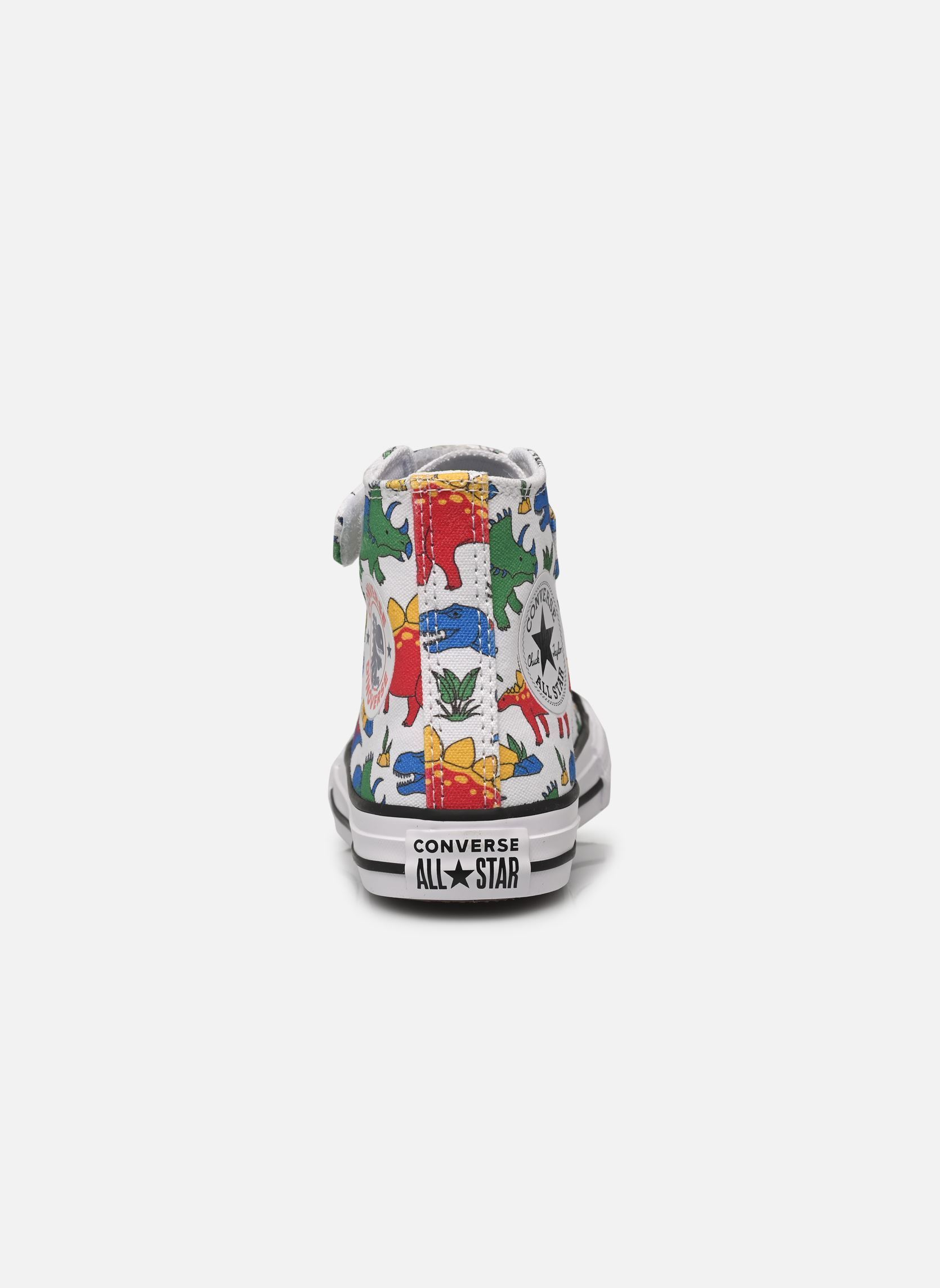 Baskets hautes Chuck Taylor All Star 1V Hi C blanc Converse Baskets hautes Chuck Taylor All Star 1V Hi C blanc White/Totally Blue/Enamel Red