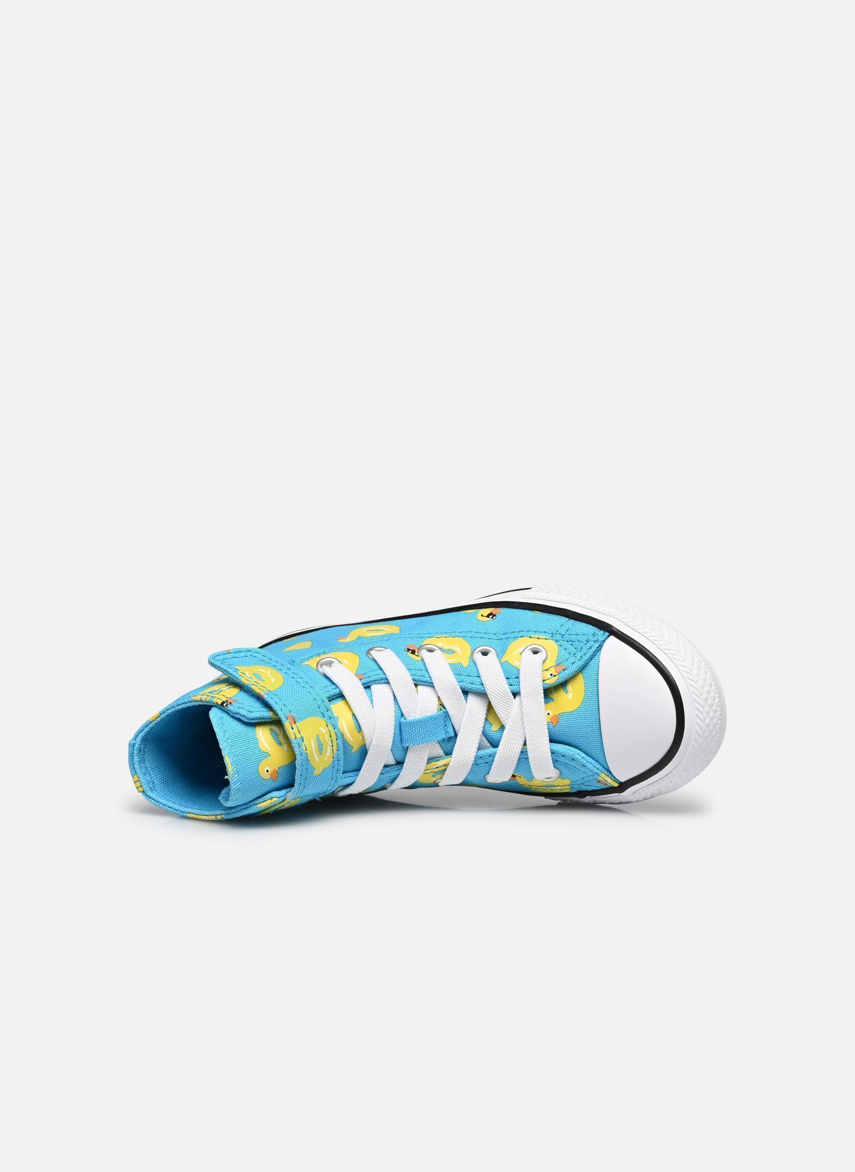 Baskets hautes Chuck Taylor All Star 1V Hi C bleu Converse Baskets hautes Chuck Taylor All Star 1V Hi C bleu Gnarly Blue/Dandy Lion/White