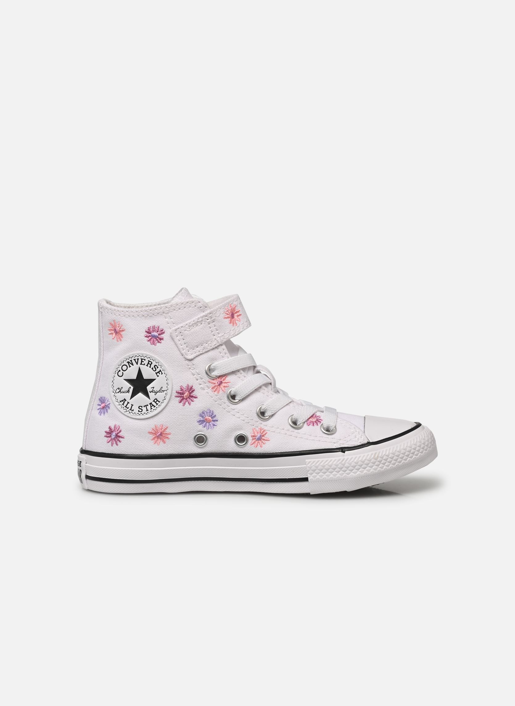 Hoge sneakers Chuck Taylor All Star 1V Hi C meisjes wit Converse Hoge sneakers Chuck Taylor All Star 1V Hi C meisjes wit White/Lt Jellyfish Jitter