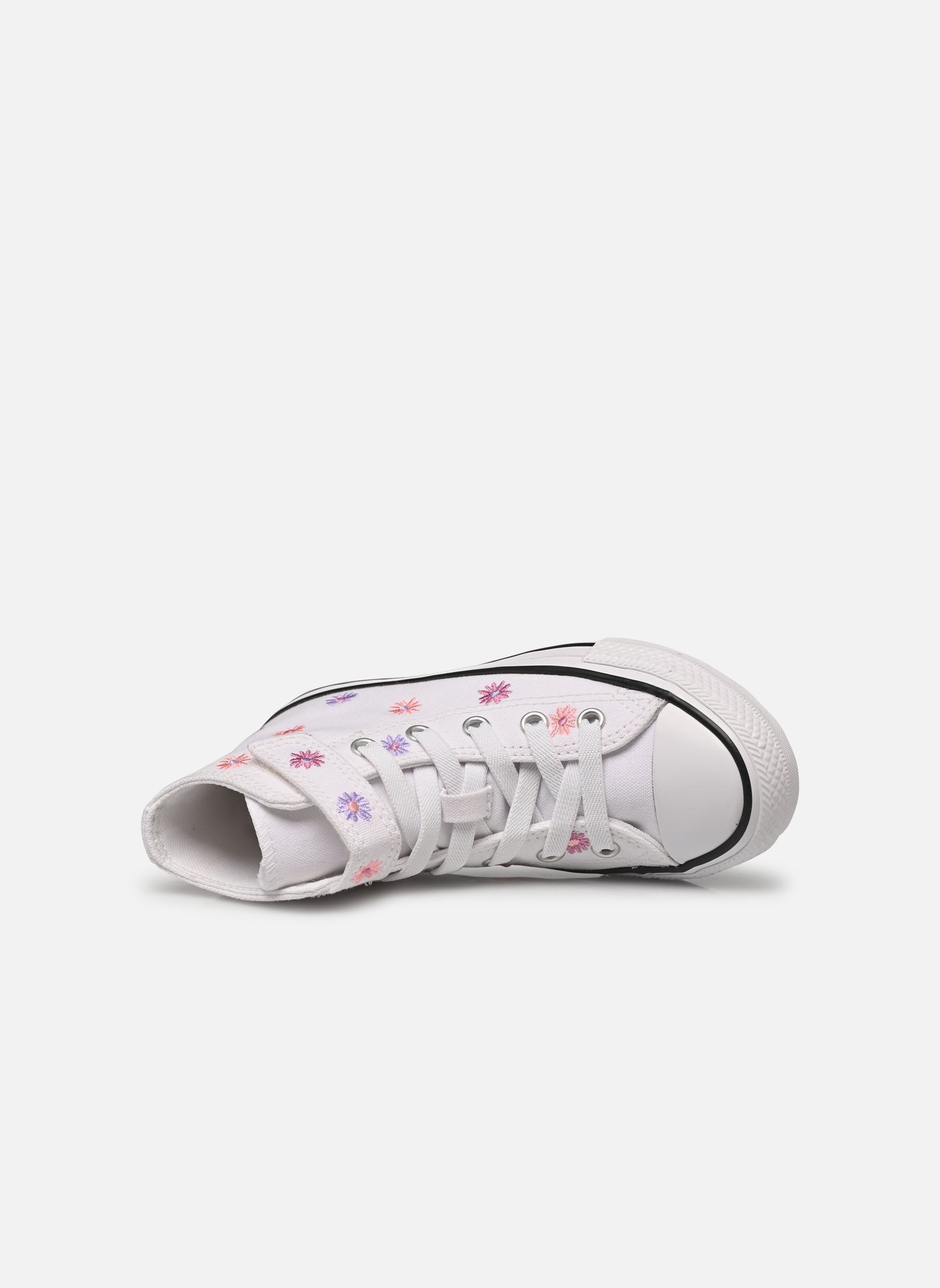 Hoge sneakers Chuck Taylor All Star 1V Hi C meisjes wit Converse Hoge sneakers Chuck Taylor All Star 1V Hi C meisjes wit White/Lt Jellyfish Jitter