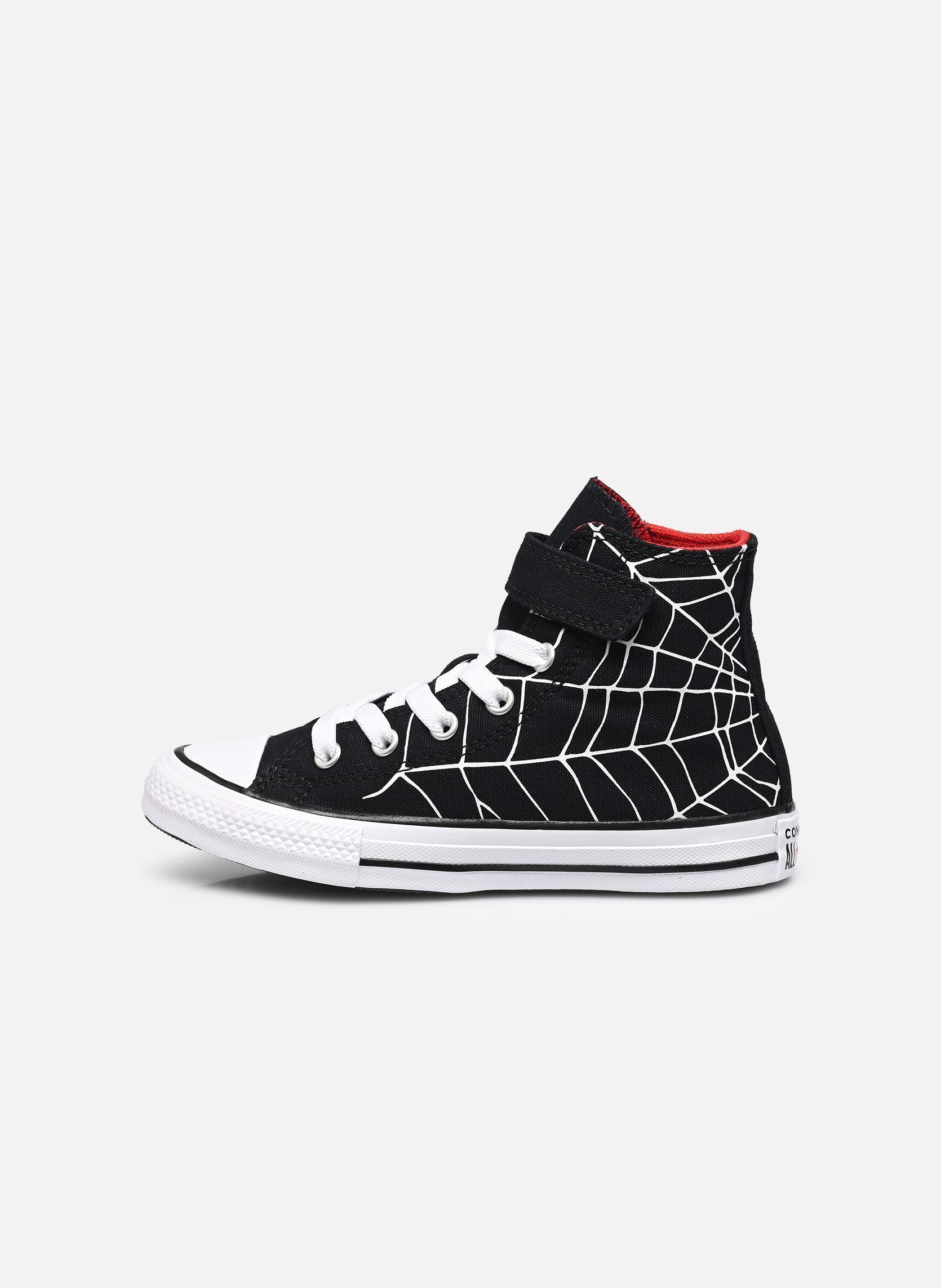 Knöchelhohe Sneaker Chuck Taylor All Star 1V Hi C schwarz Converse Knöchelhohe Sneaker Chuck Taylor All Star 1V Hi C schwarz Black/white/red
