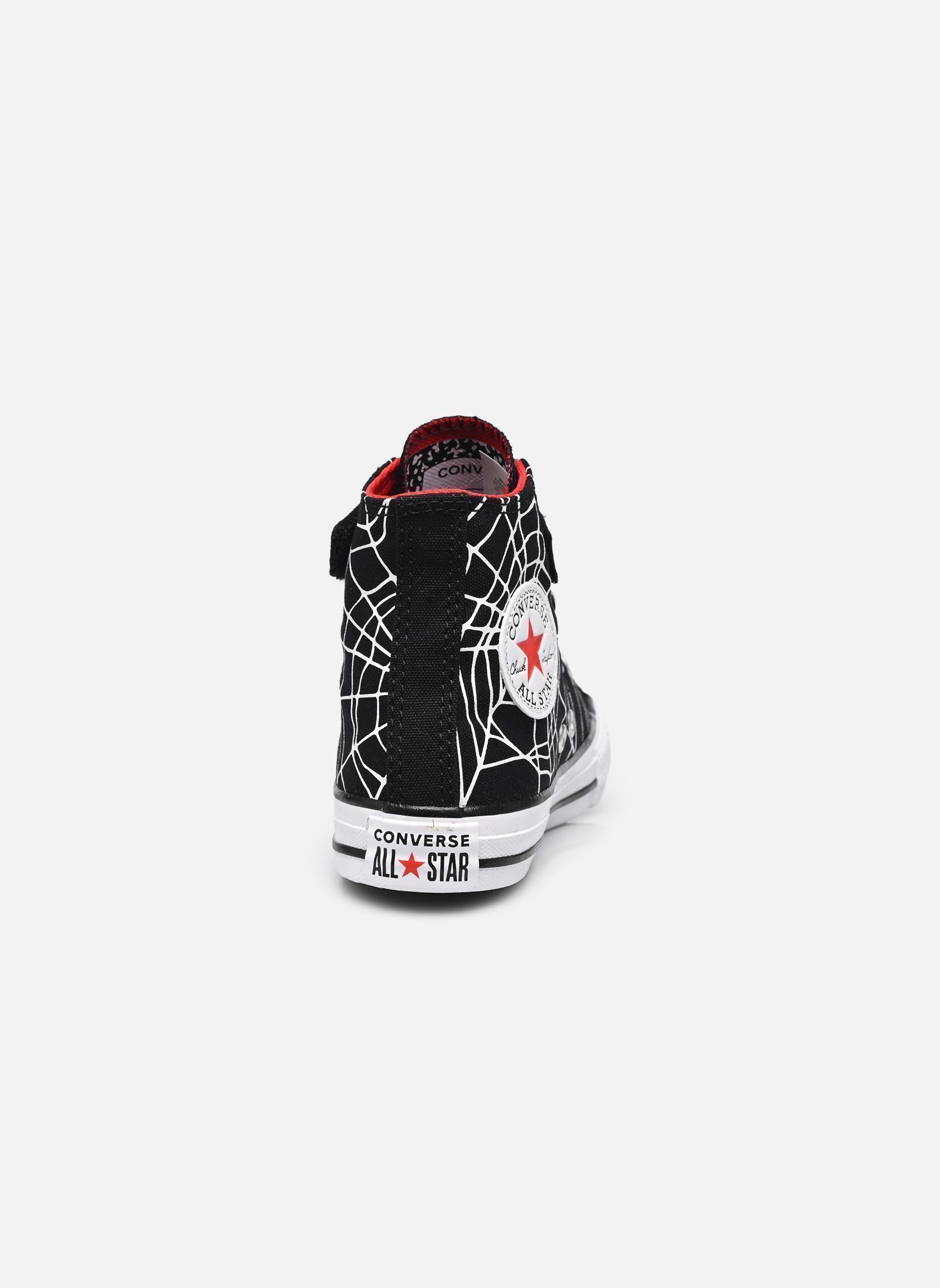 Knöchelhohe Sneaker Chuck Taylor All Star 1V Hi C schwarz Converse Knöchelhohe Sneaker Chuck Taylor All Star 1V Hi C schwarz Black/white/red