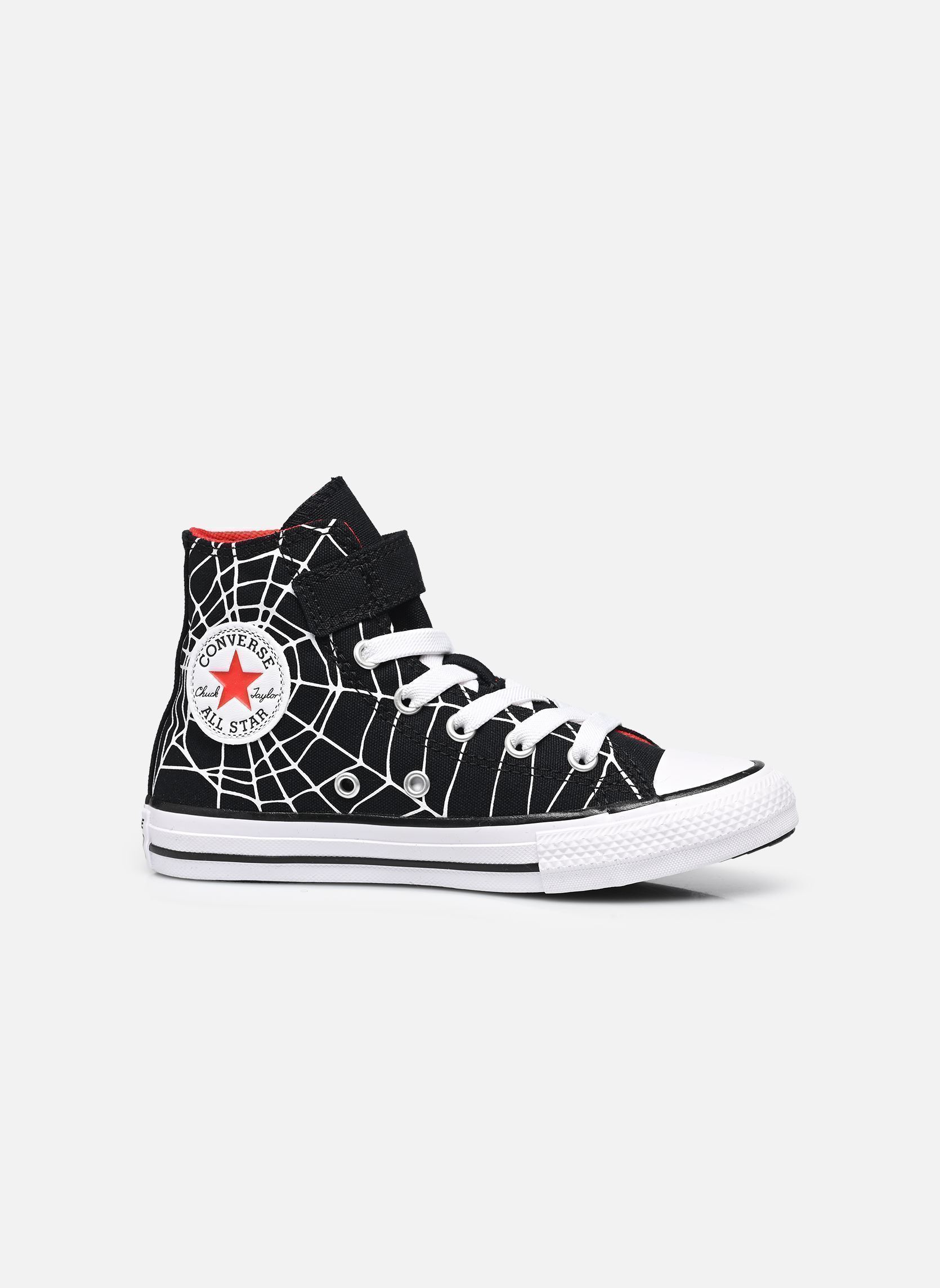 Knöchelhohe Sneaker Chuck Taylor All Star 1V Hi C schwarz Converse Knöchelhohe Sneaker Chuck Taylor All Star 1V Hi C schwarz Black/white/red