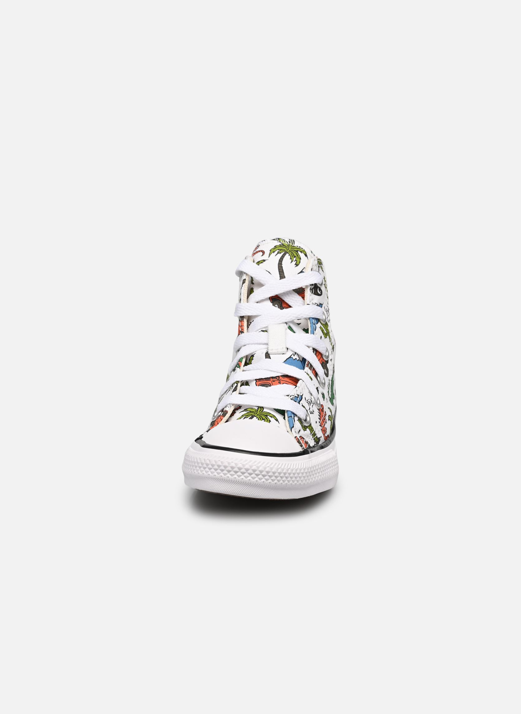 Baskets hautes Chuck Taylor All Star Desert Explorer Hi garçon blanc Converse Baskets hautes Chuck Taylor All Star Desert Explorer Hi garçon blanc WhiteEngine SmokeGreen