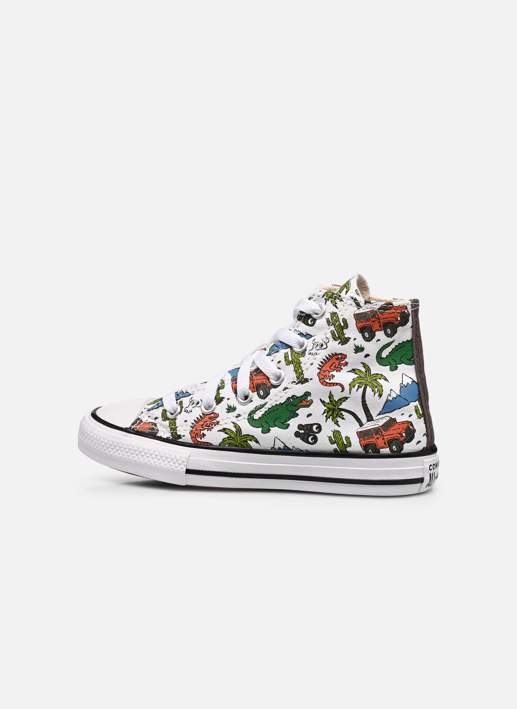 Baskets hautes Chuck Taylor All Star Desert Explorer Hi garçon blanc Converse Baskets hautes Chuck Taylor All Star Desert Explorer Hi garçon blanc WhiteEngine SmokeGreen