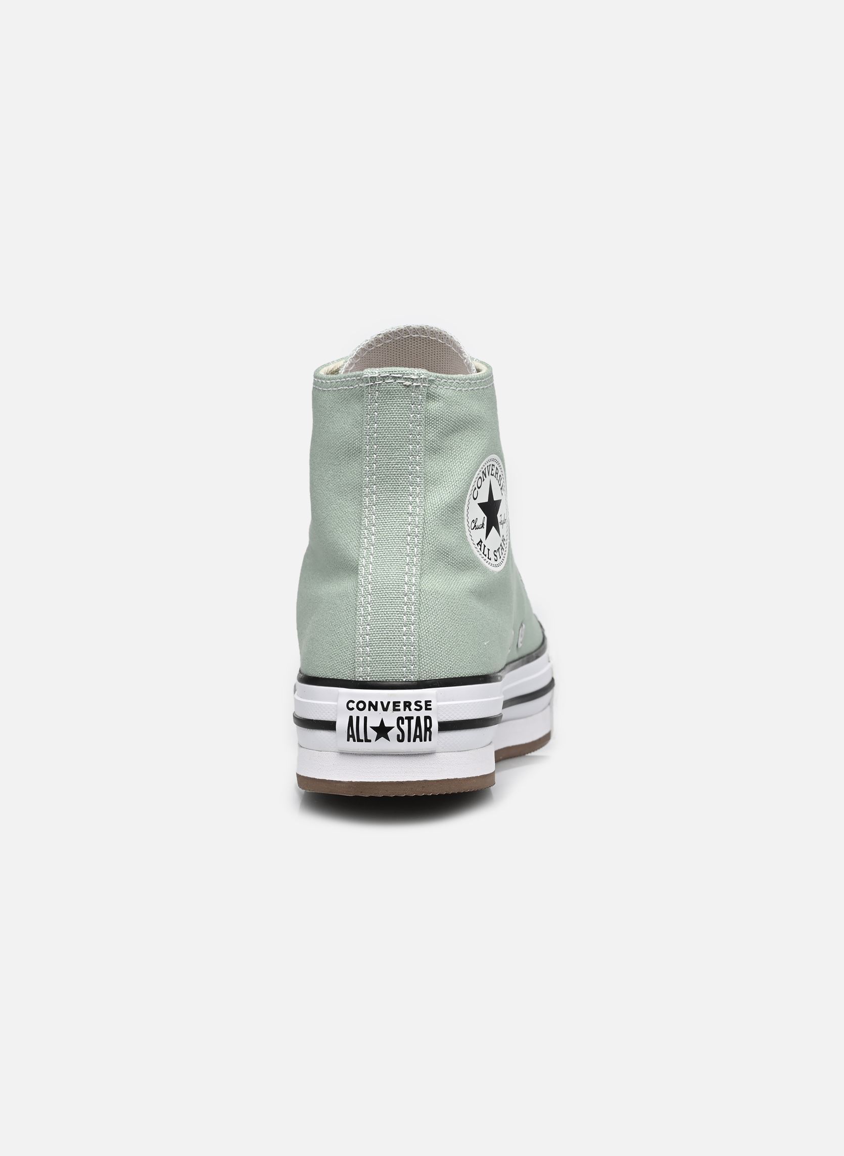Baskets hautes Chuck Taylor All Star Eva Lift Canvas Pl fille vert Converse Baskets hautes Chuck Taylor All Star Eva Lift Canvas Pl fille vert THYME AGAIN/WHITE