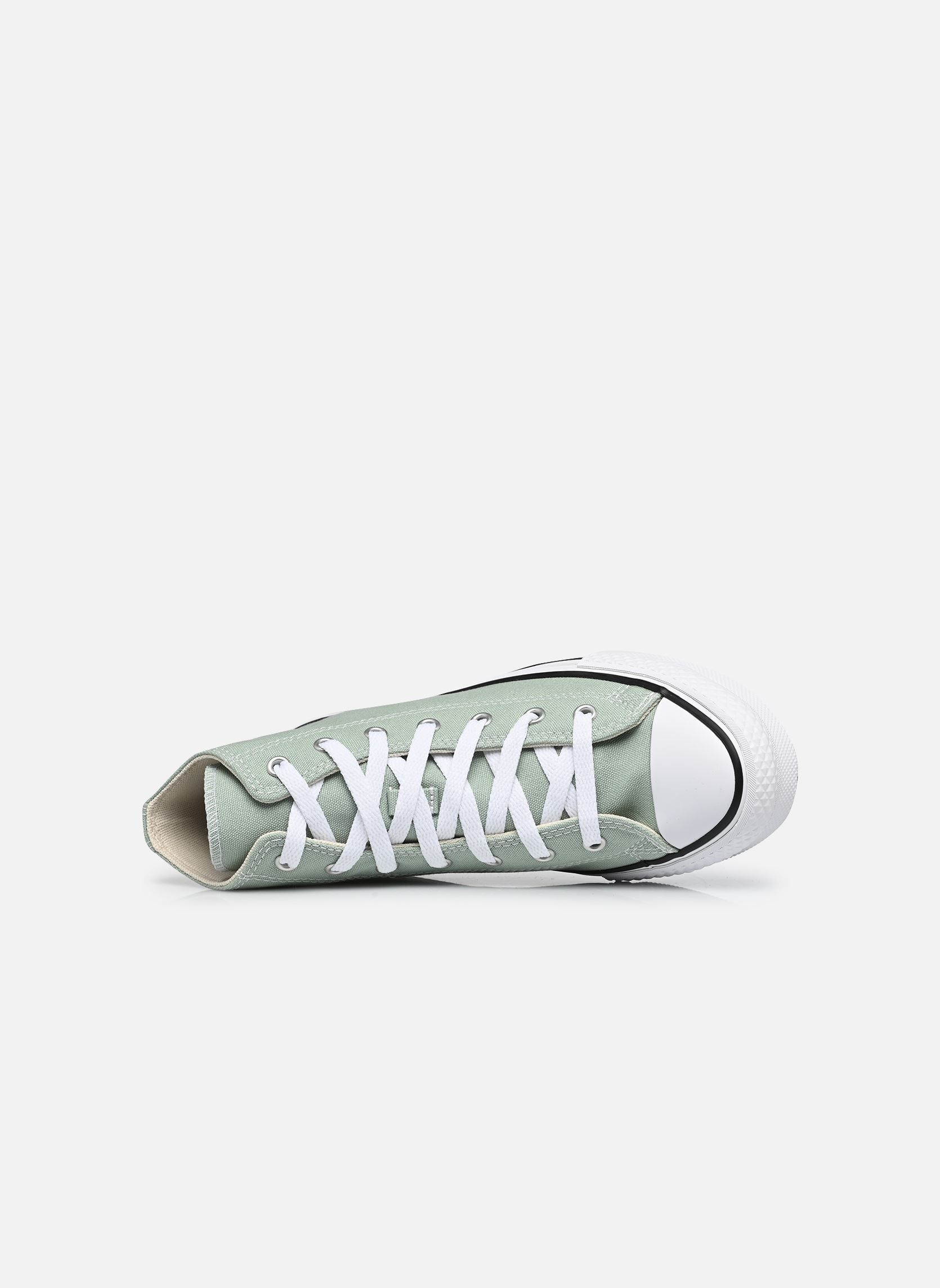 Baskets hautes Chuck Taylor All Star Eva Lift Canvas Pl fille vert Converse Baskets hautes Chuck Taylor All Star Eva Lift Canvas Pl fille vert THYME AGAIN/WHITE