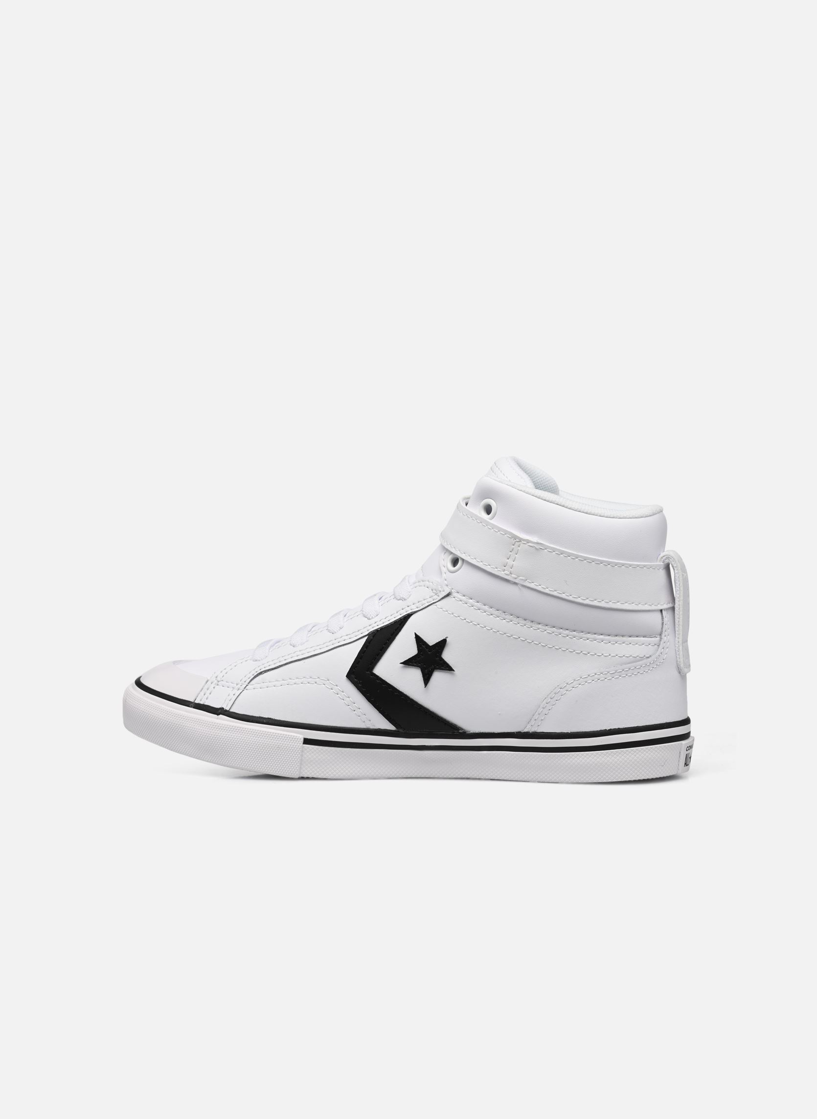 Niedrige Sneaker Pro Blaze J weiß Converse Niedrige Sneaker Pro Blaze J weiß WHITEBLACKWHITE