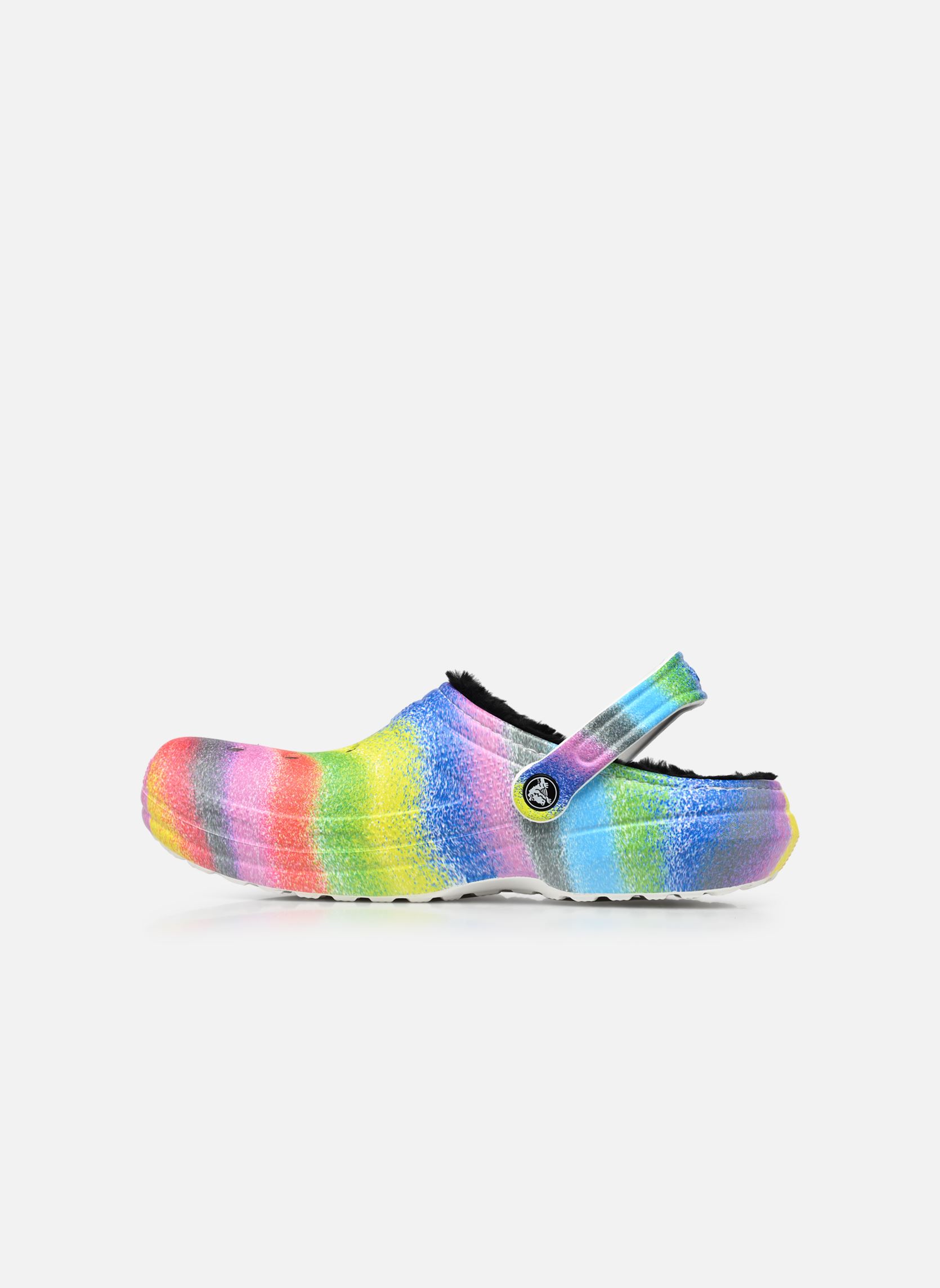 Pantofole Classic Lined Spray Dye Clog M uomo multicolore Crocs Pantofole Classic Lined Spray Dye Clog M uomo multicolore WHITE/MULTI