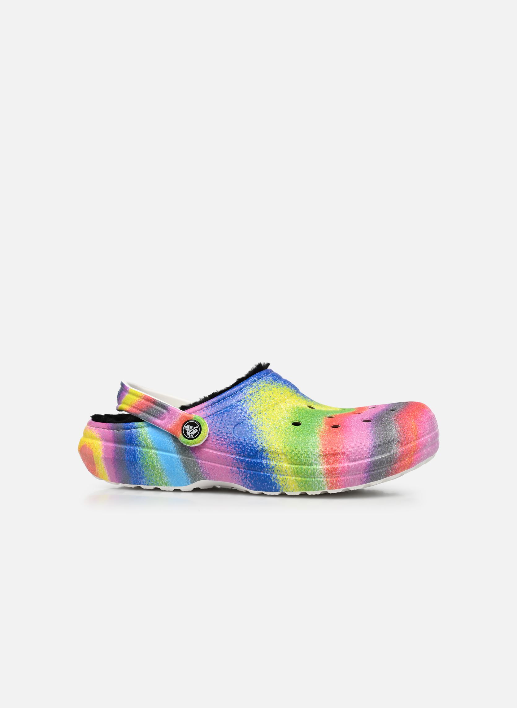 Pantofole Classic Lined Spray Dye Clog M uomo multicolore Crocs Pantofole Classic Lined Spray Dye Clog M uomo multicolore WHITE/MULTI