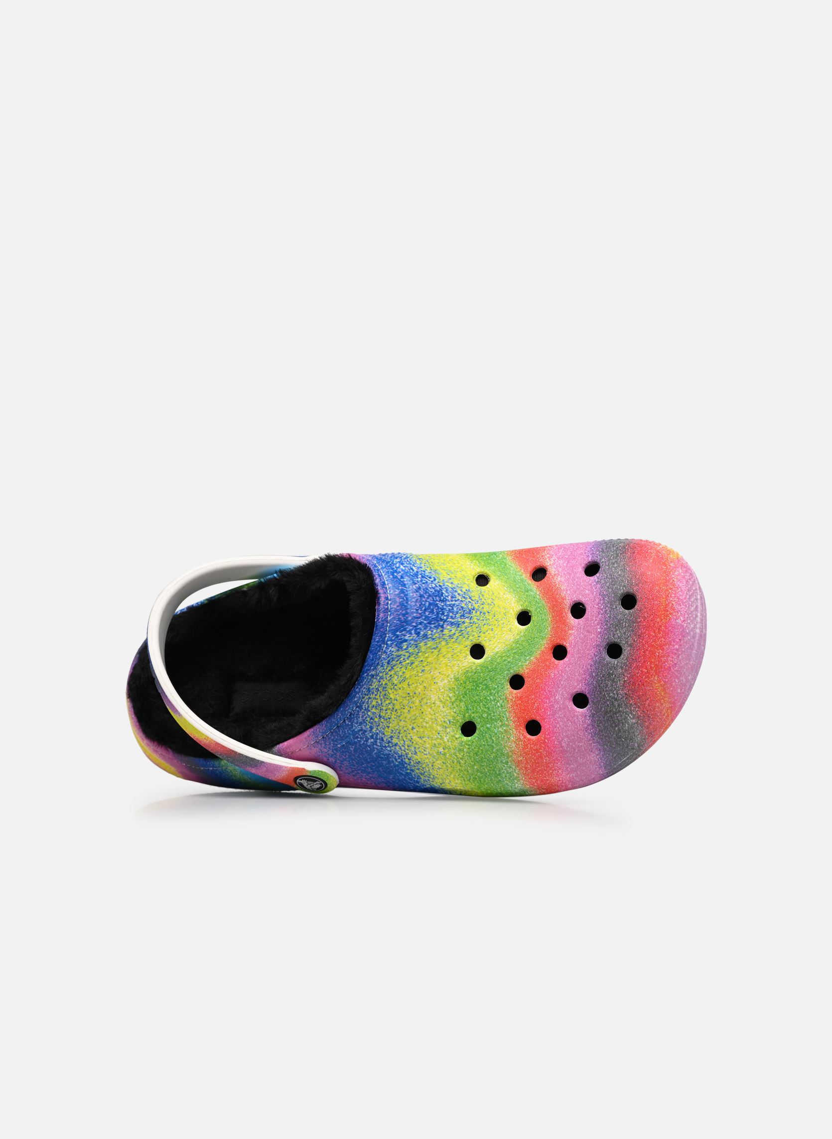 Pantofole Classic Lined Spray Dye Clog M uomo multicolore Crocs Pantofole Classic Lined Spray Dye Clog M uomo multicolore WHITE/MULTI