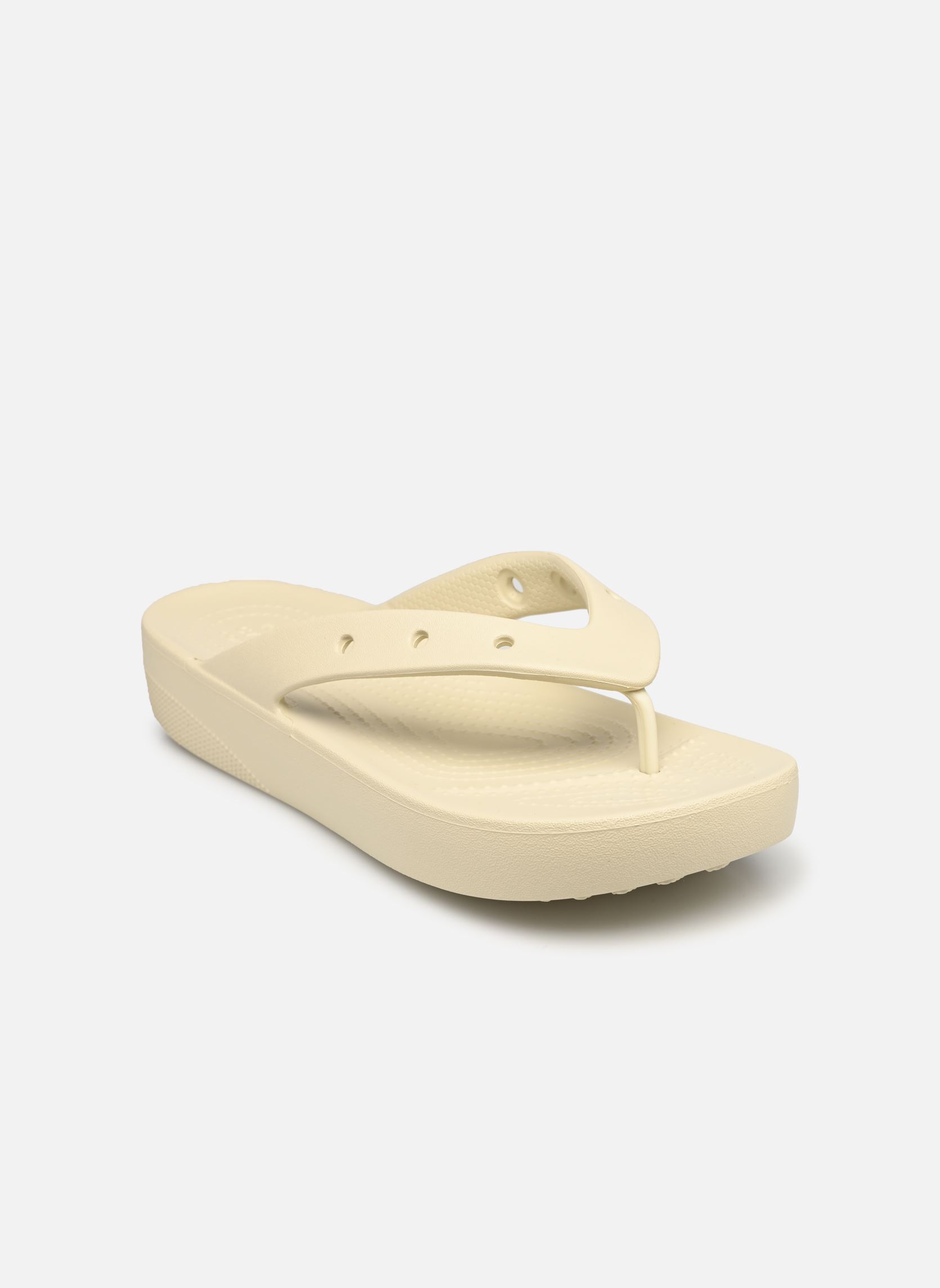 Tongs Crocs Classic Platform Flip W pour  Femme
