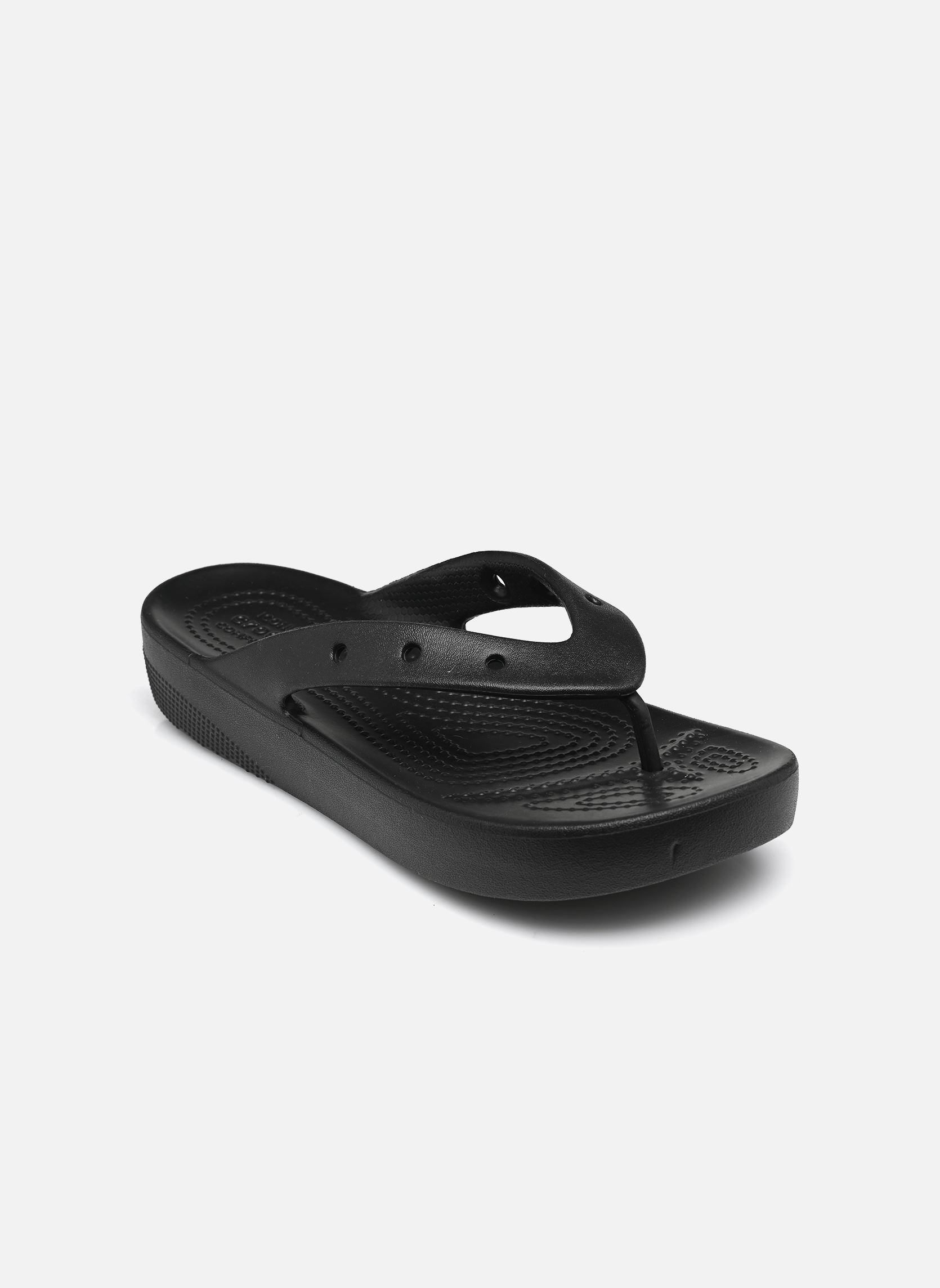 Tongs Crocs Classic Platform Flip W pour  Femme