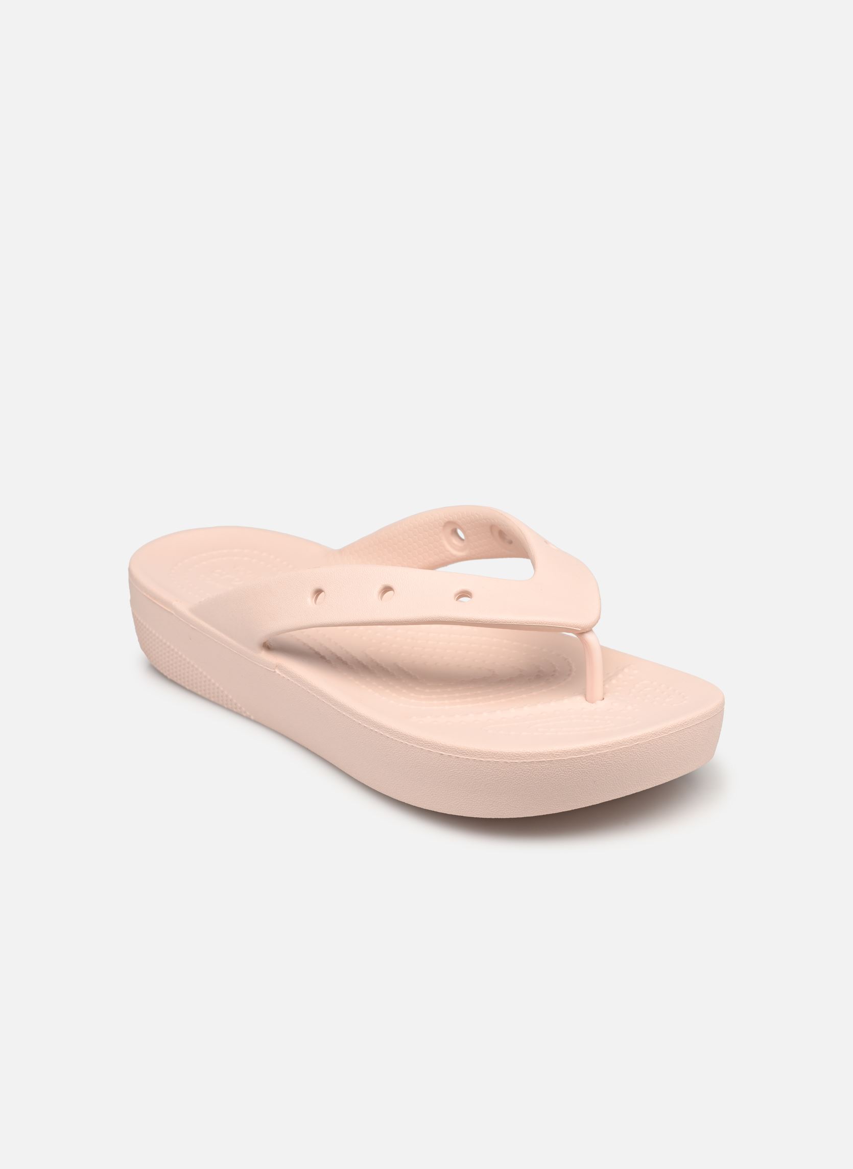 Tongs Crocs Classic Platform Flip W pour  Femme