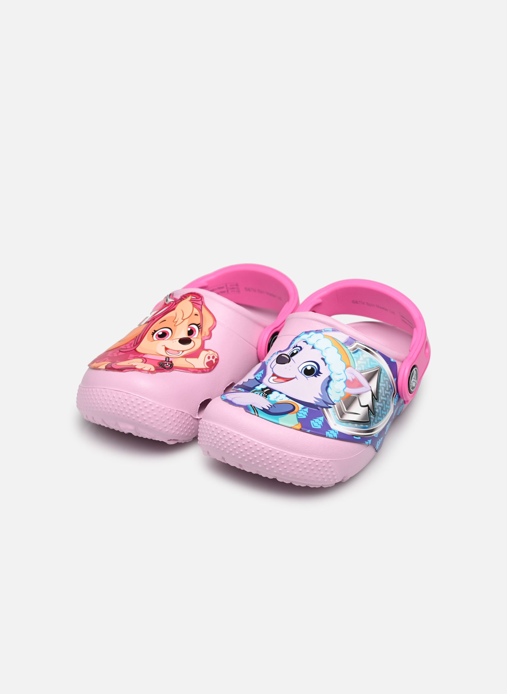 Pantoletten und Clogs FL Paw Patrol Patch Cg mädchen rosa Crocs Pantoletten und Clogs FL Paw Patrol Patch Cg mädchen rosa Ballerina Pink