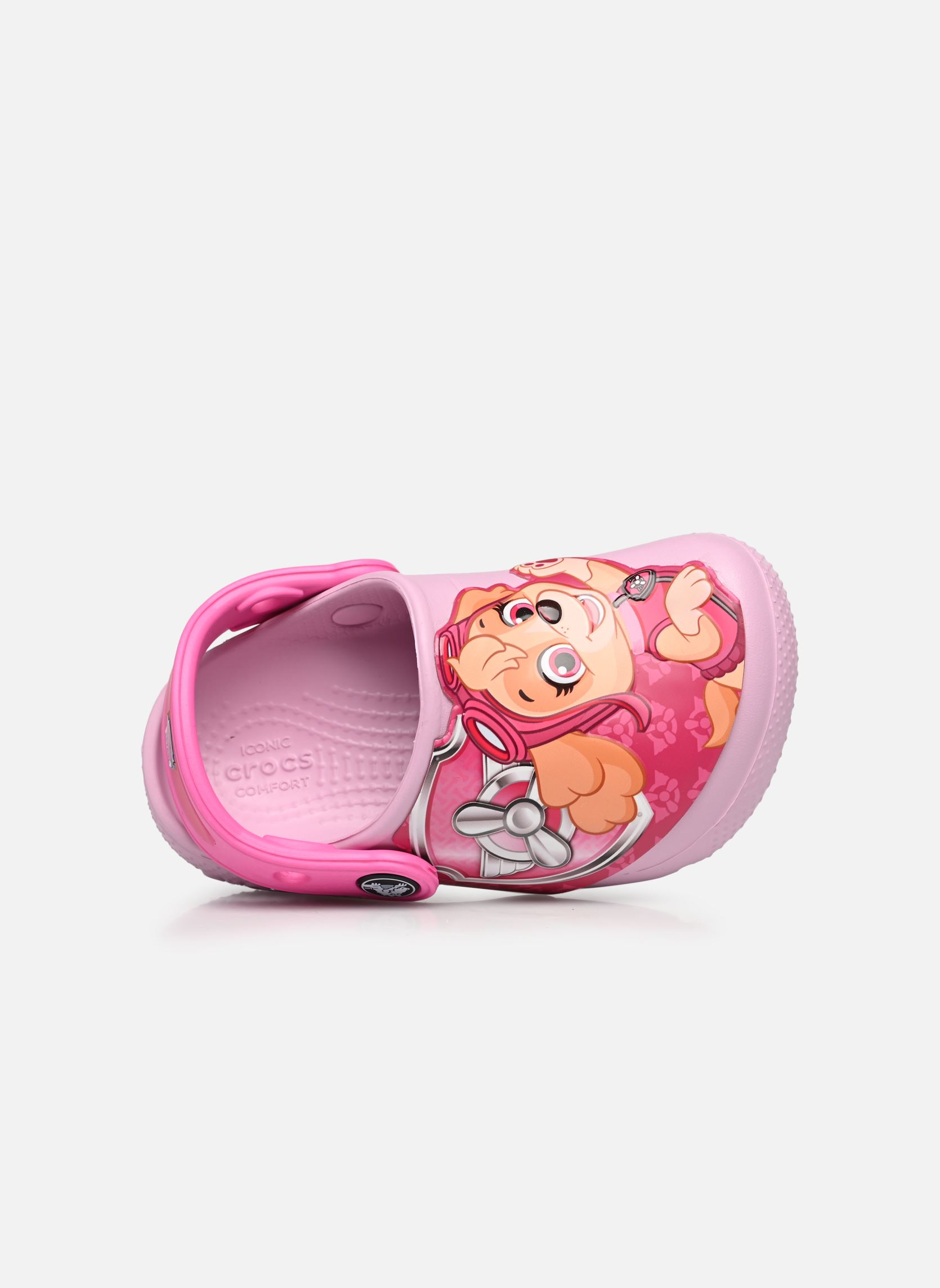 Pantoletten und Clogs FL Paw Patrol Patch Cg mädchen rosa Crocs Pantoletten und Clogs FL Paw Patrol Patch Cg mädchen rosa Ballerina Pink