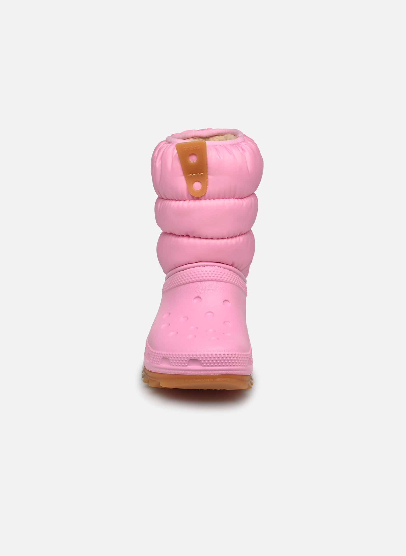 Stiefeletten / Ankle Boots Classic Neo Puff Boot mädchen rosa Crocs Stiefeletten / Ankle Boots Classic Neo Puff Boot mädchen rosa Pink Tweed/Gum
