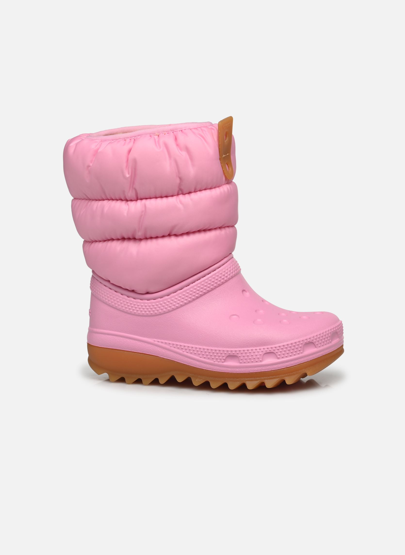 Stiefeletten / Ankle Boots Classic Neo Puff Boot mädchen rosa Crocs Stiefeletten / Ankle Boots Classic Neo Puff Boot mädchen rosa Pink Tweed/Gum
