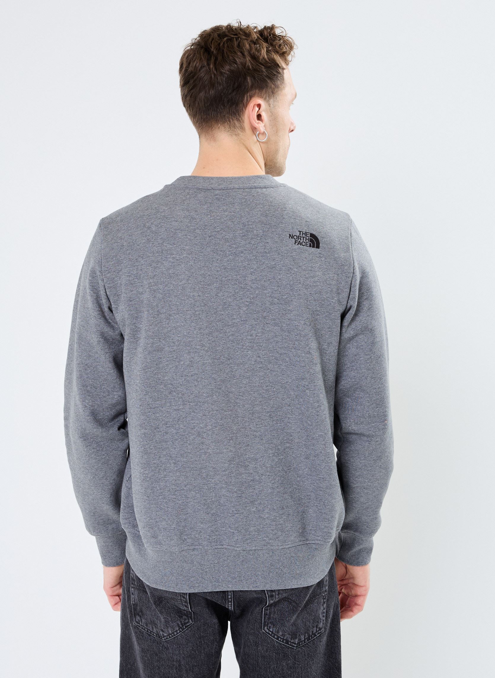 Sweatshirts M Drew Peak Crew heren grijs The North Face Sweatshirts M Drew Peak Crew heren grijs MEDIUM GREY HEATHER