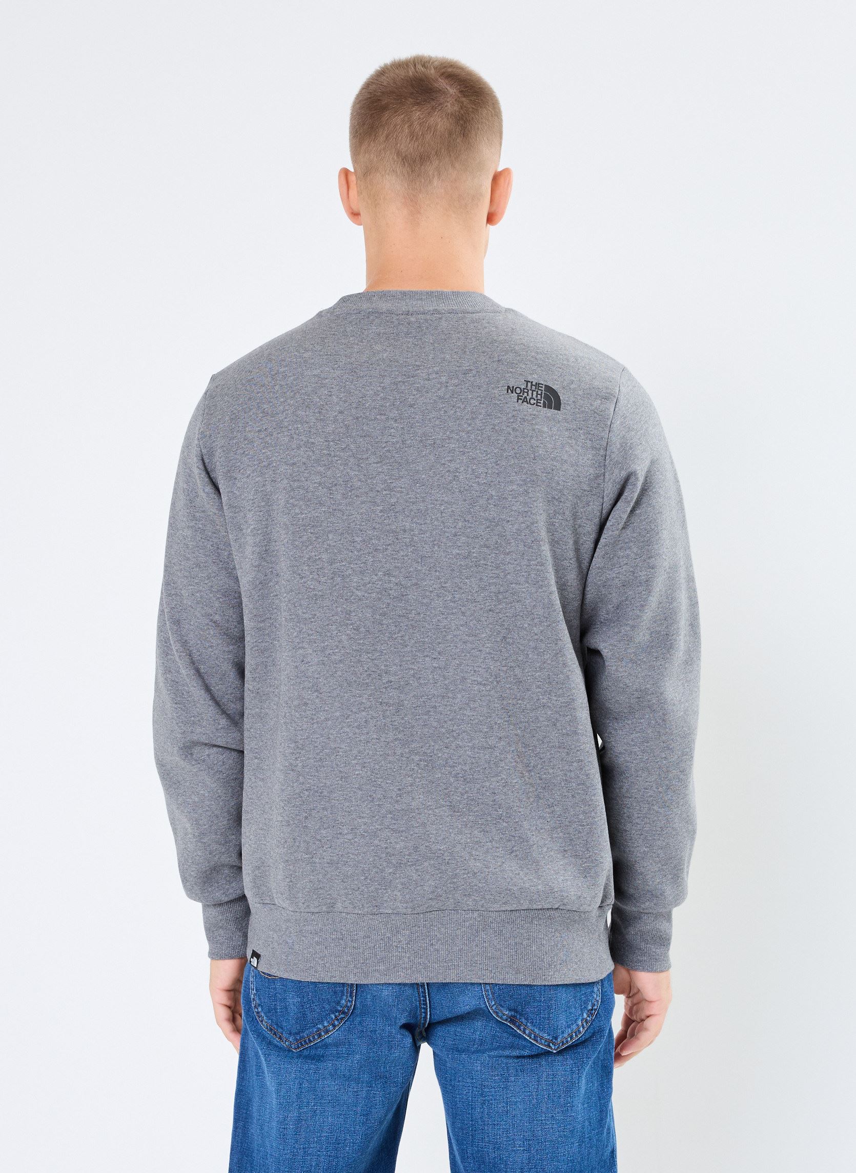 Sweats M Simple Dome Crew homme gris The North Face Sweats M Simple Dome Crew homme gris MEDIUM GREY HEATHER