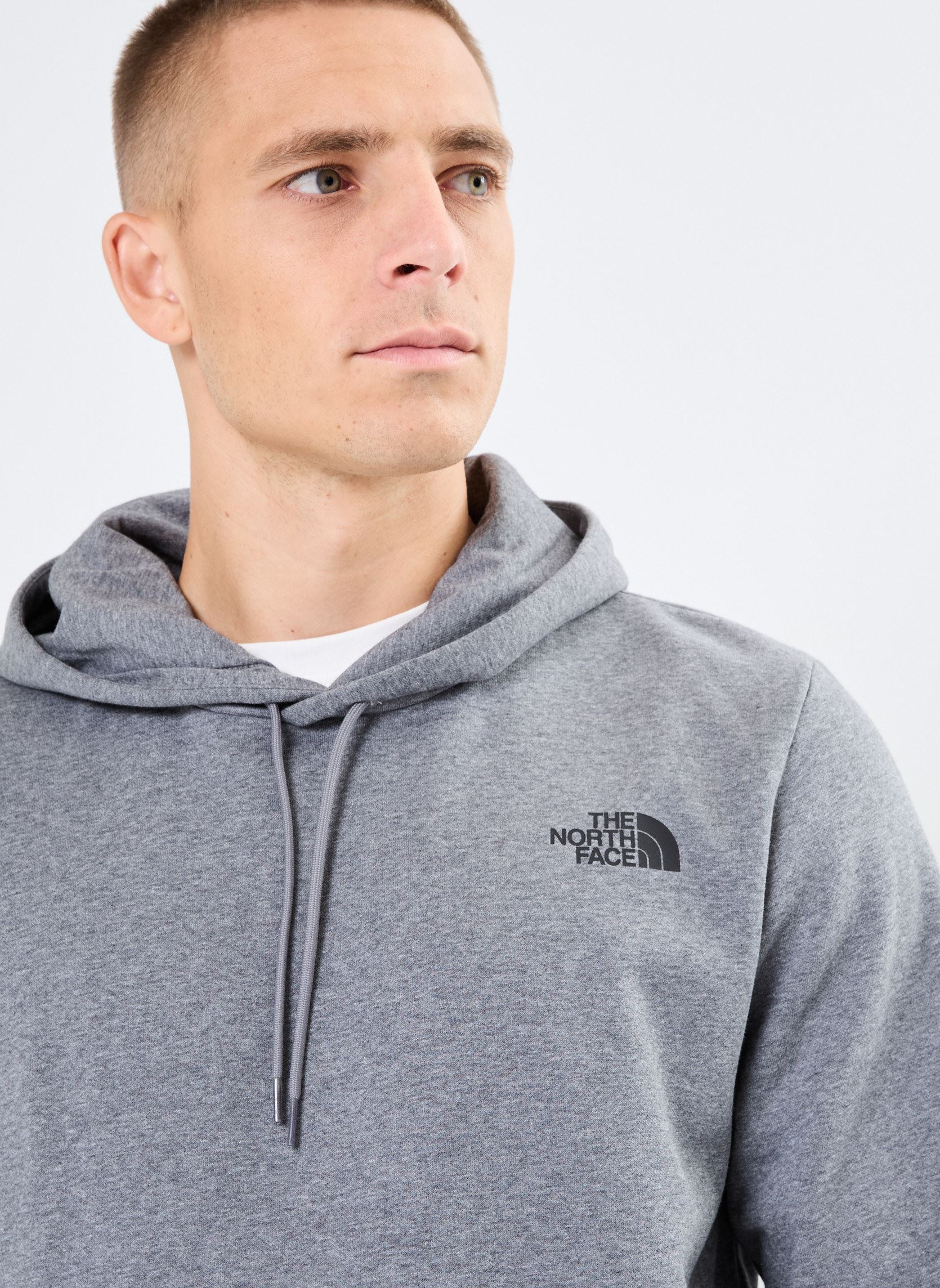 Hoodies M Simple Dome Hoodie heren grijs The North Face Hoodies M Simple Dome Hoodie heren grijs MEDIUM GREY HEATHER