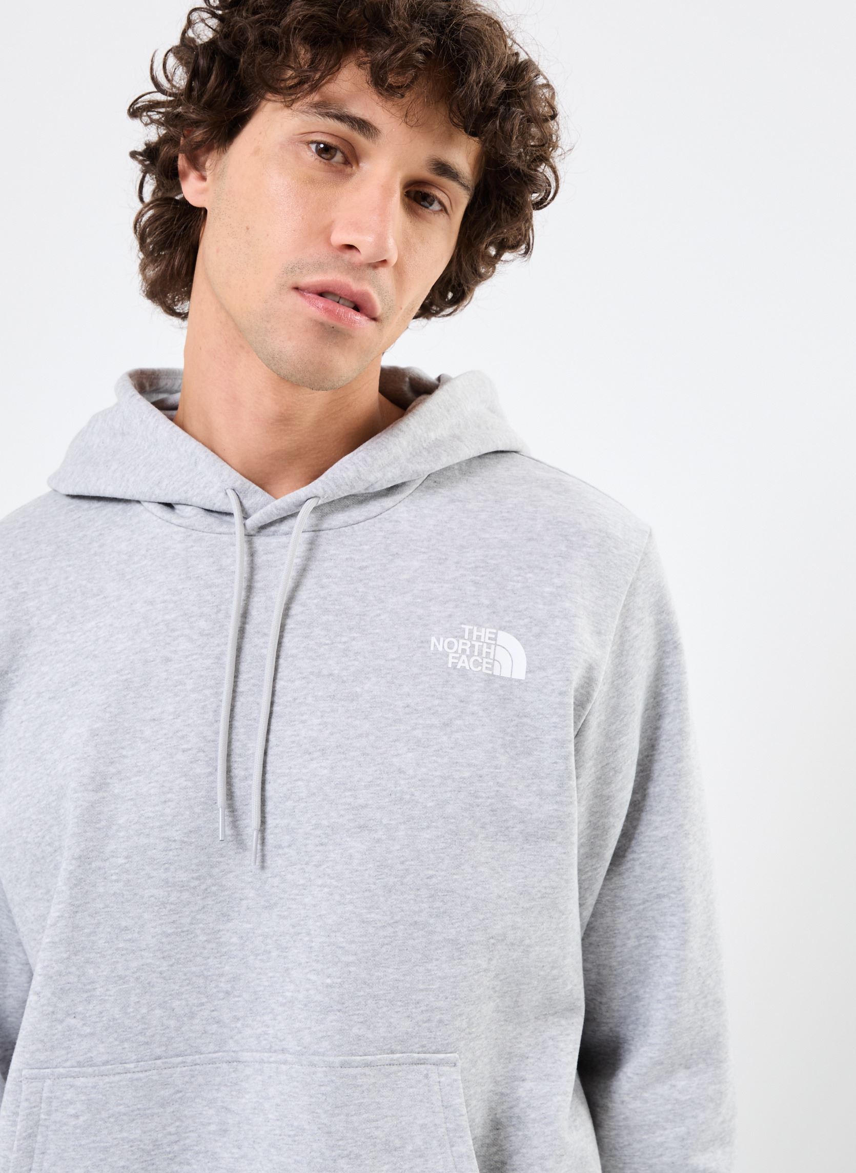 Sweats à capuche M Simple Dome Hoodie homme gris The North Face Sweats à capuche M Simple Dome Hoodie homme gris TNFLIGHTGREYHTR