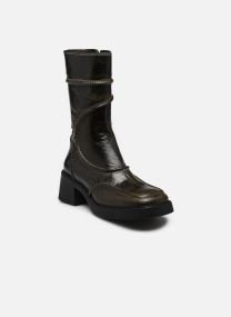 Lage enkellaarsjes Malene dames groen E8 by Miista Lage enkellaarsjes Malene dames groen KHAKI