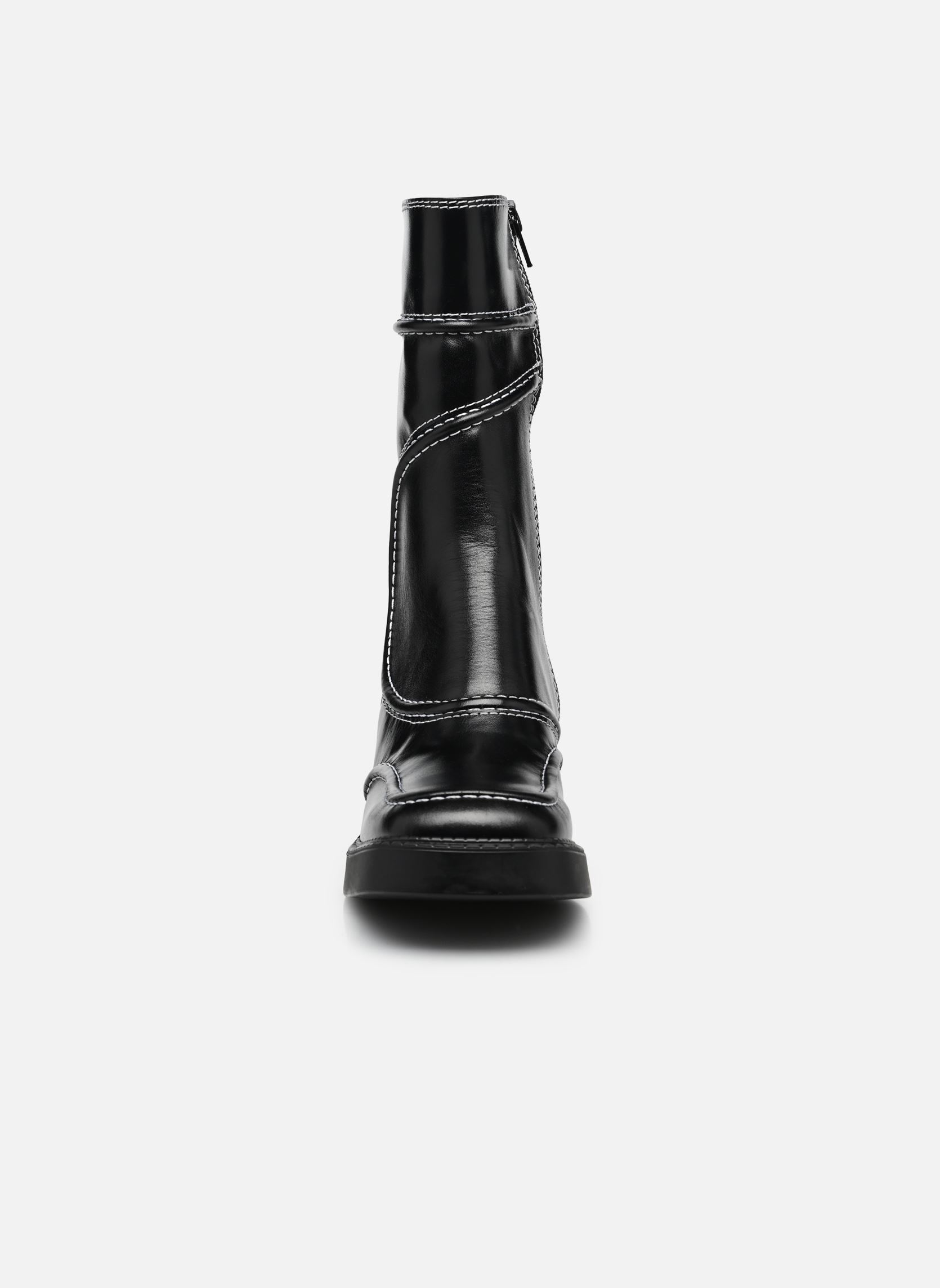Lage enkellaarsjes Malene dames zwart E8 by Miista Lage enkellaarsjes Malene dames zwart BLACK