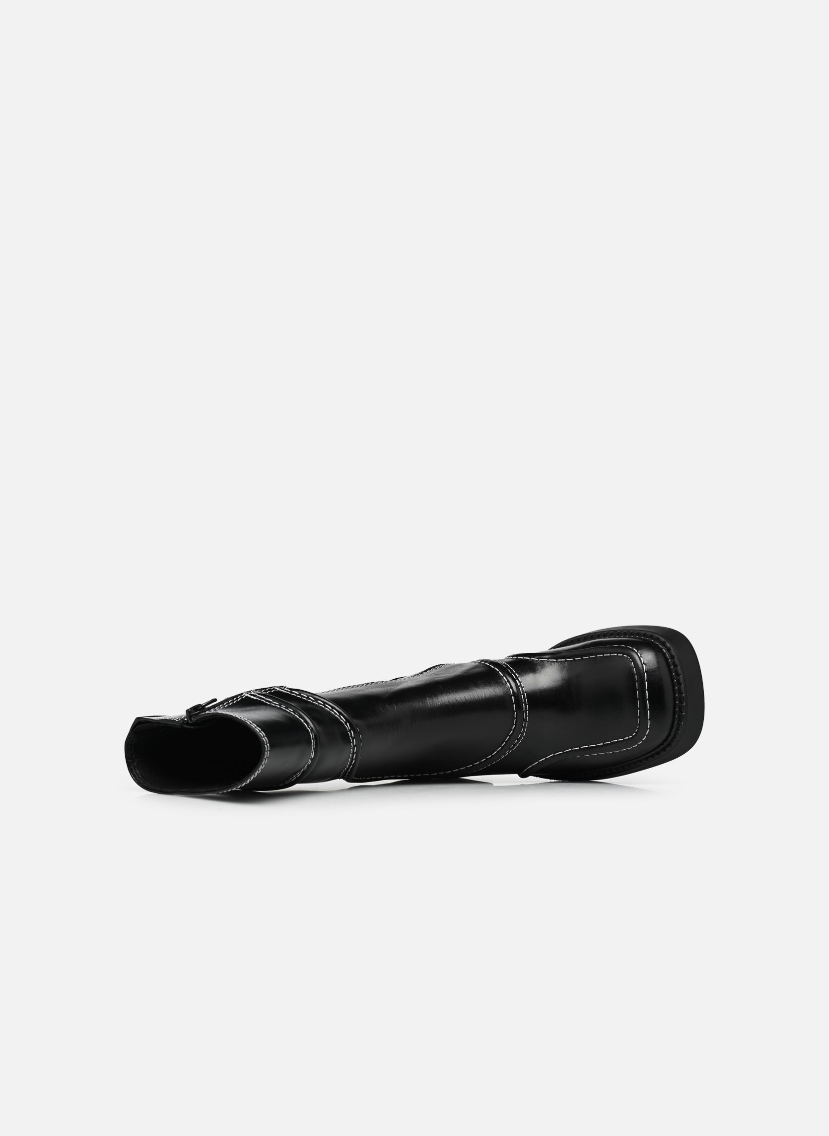 Lage enkellaarsjes Malene dames zwart E8 by Miista Lage enkellaarsjes Malene dames zwart BLACK