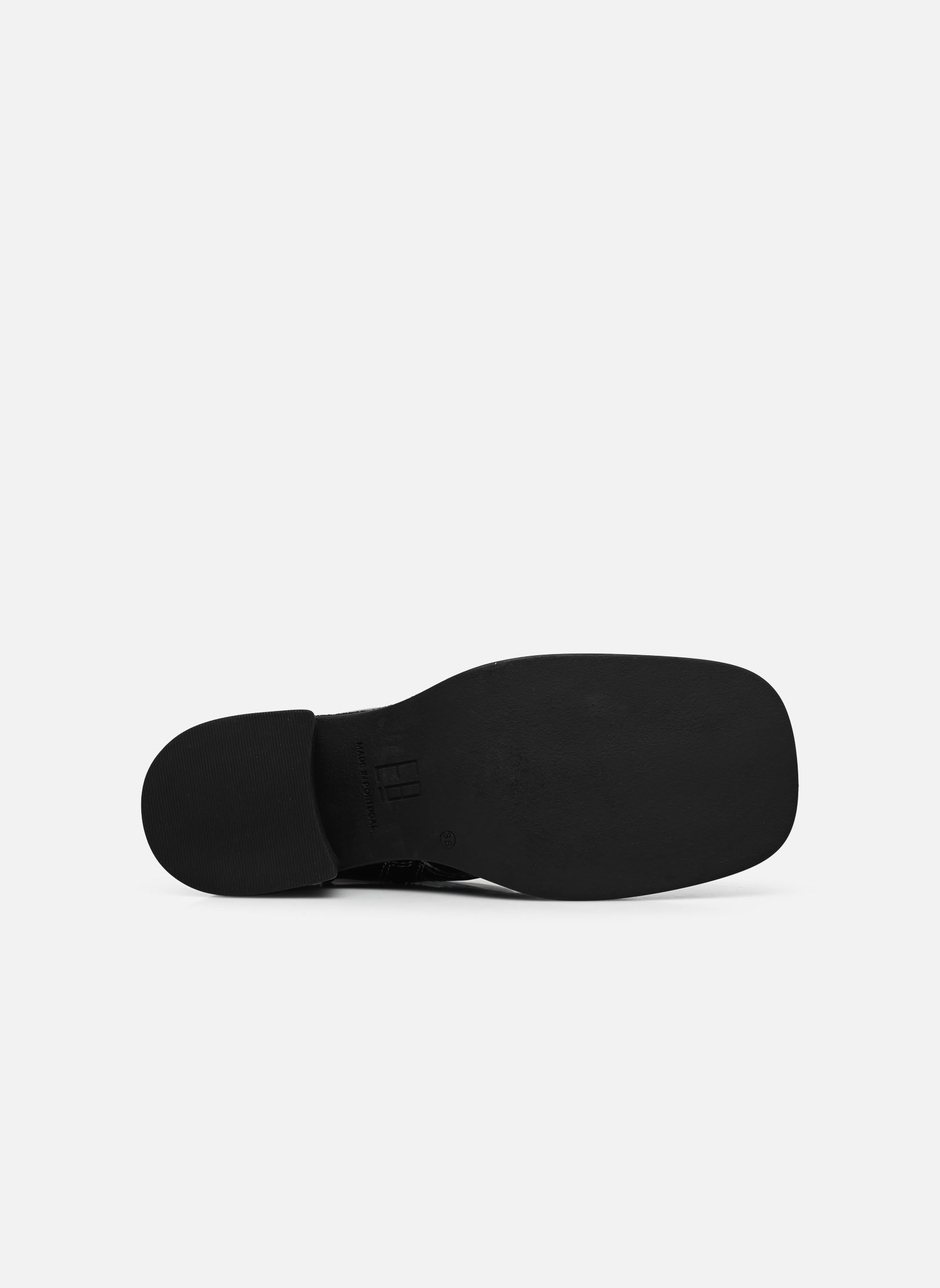 Lage enkellaarsjes Malene dames zwart E8 by Miista Lage enkellaarsjes Malene dames zwart BLACK