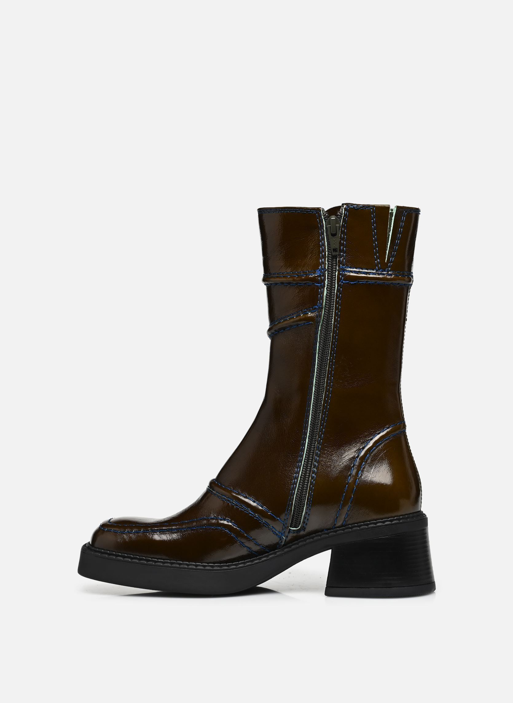 Bottines basses Malene femme vert E8 by Miista Bottines basses Malene femme vert KHAKI