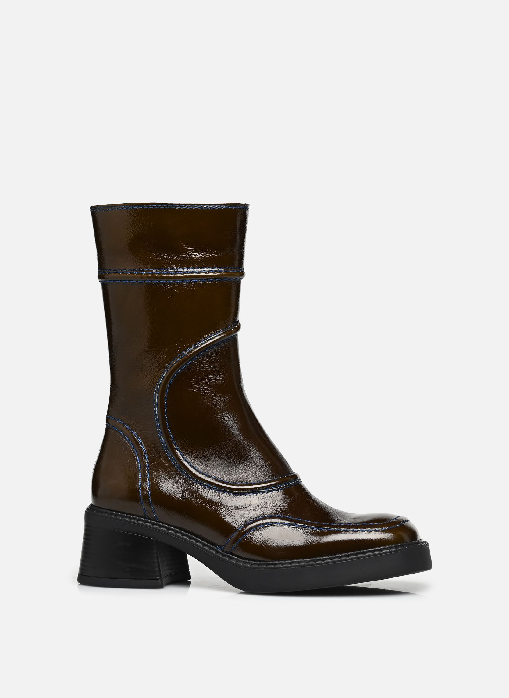 Bottines basses Malene femme vert E8 by Miista Bottines basses Malene femme vert KHAKI