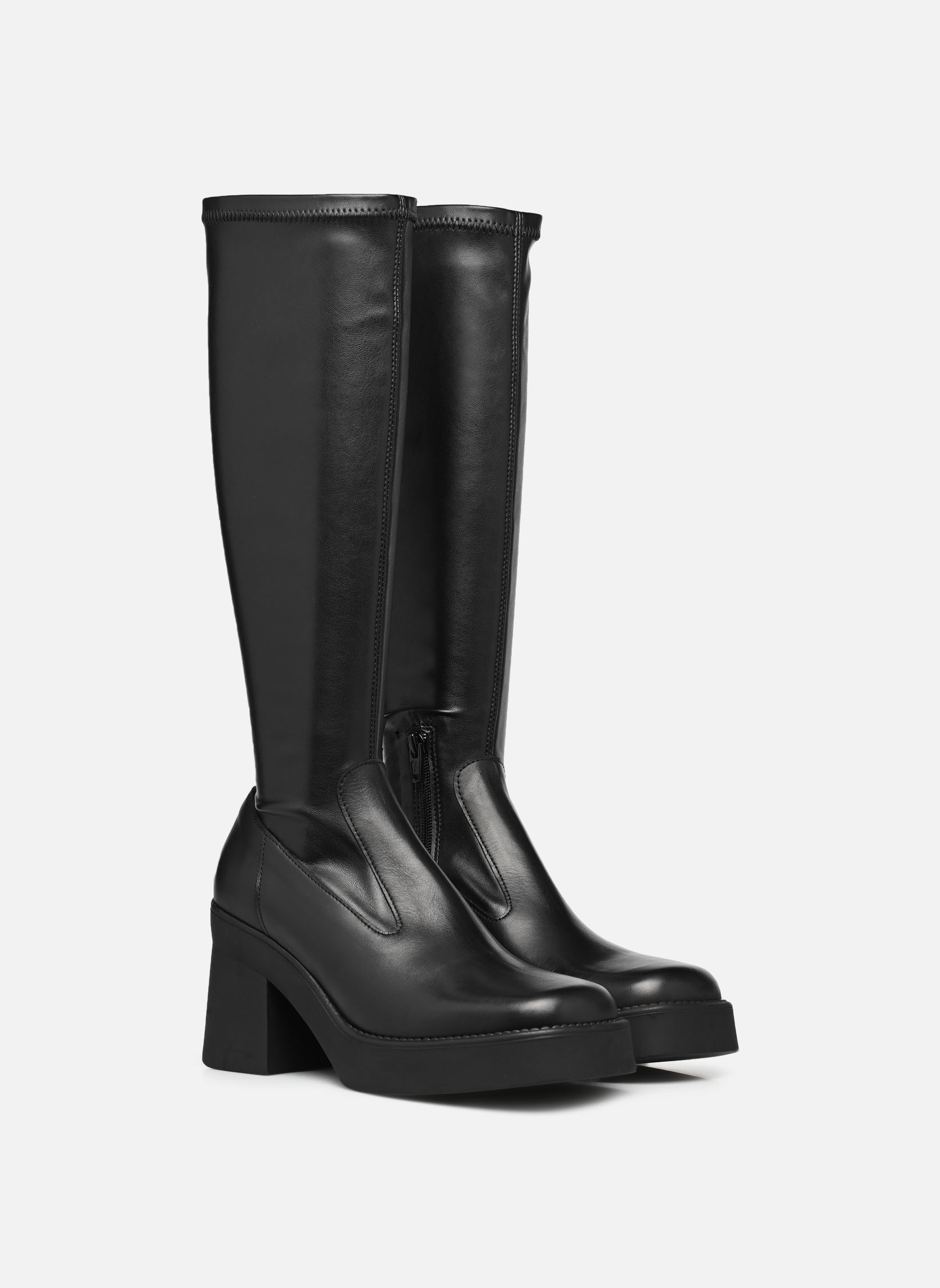 Bottes Norma femme noir E8 by Miista Bottes Norma femme noir BLACK