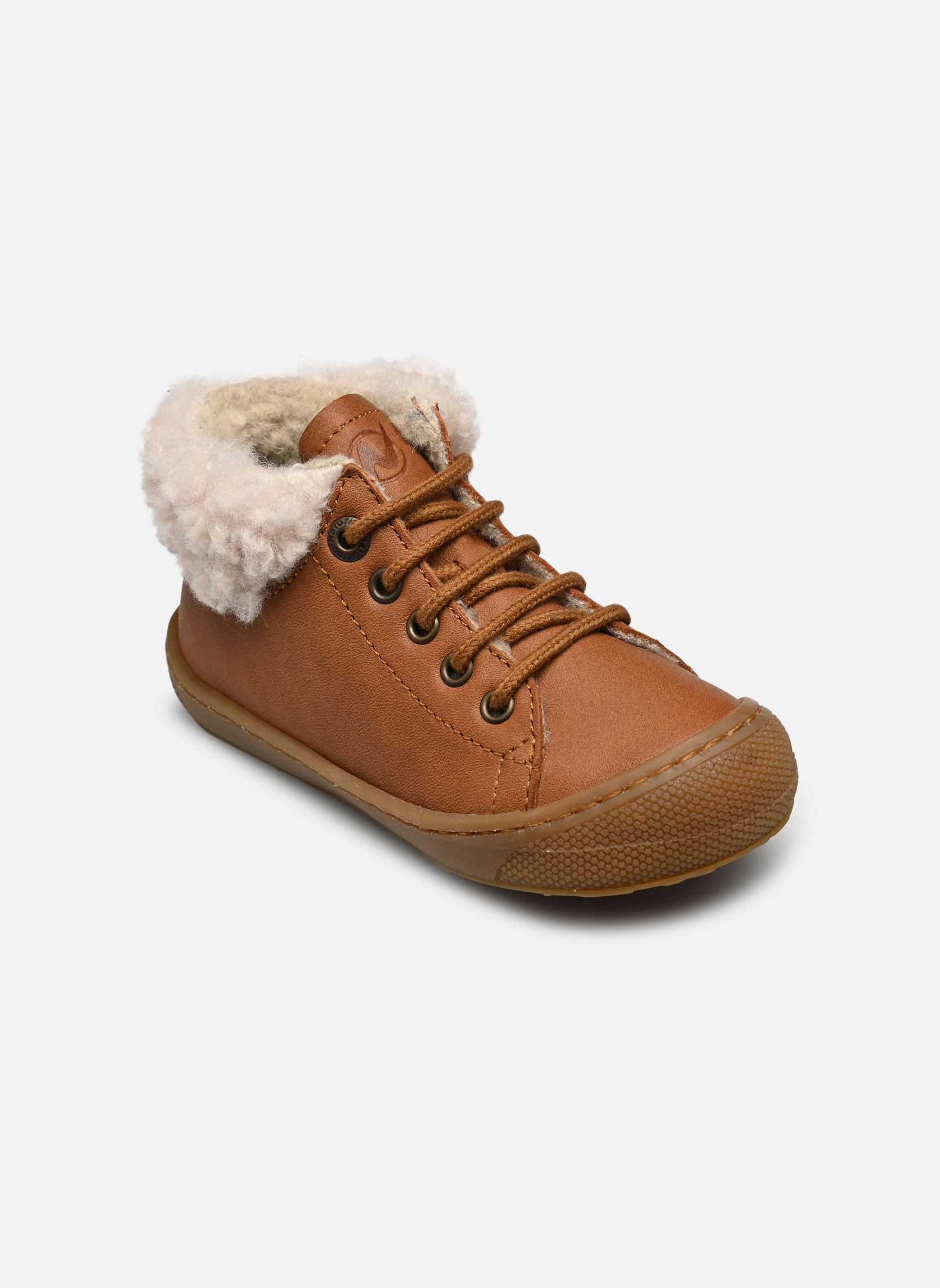 Chaussures premiers pas COCO TWO marron Naturino Chaussures premiers pas COCO TWO marron COGNAC NATUR