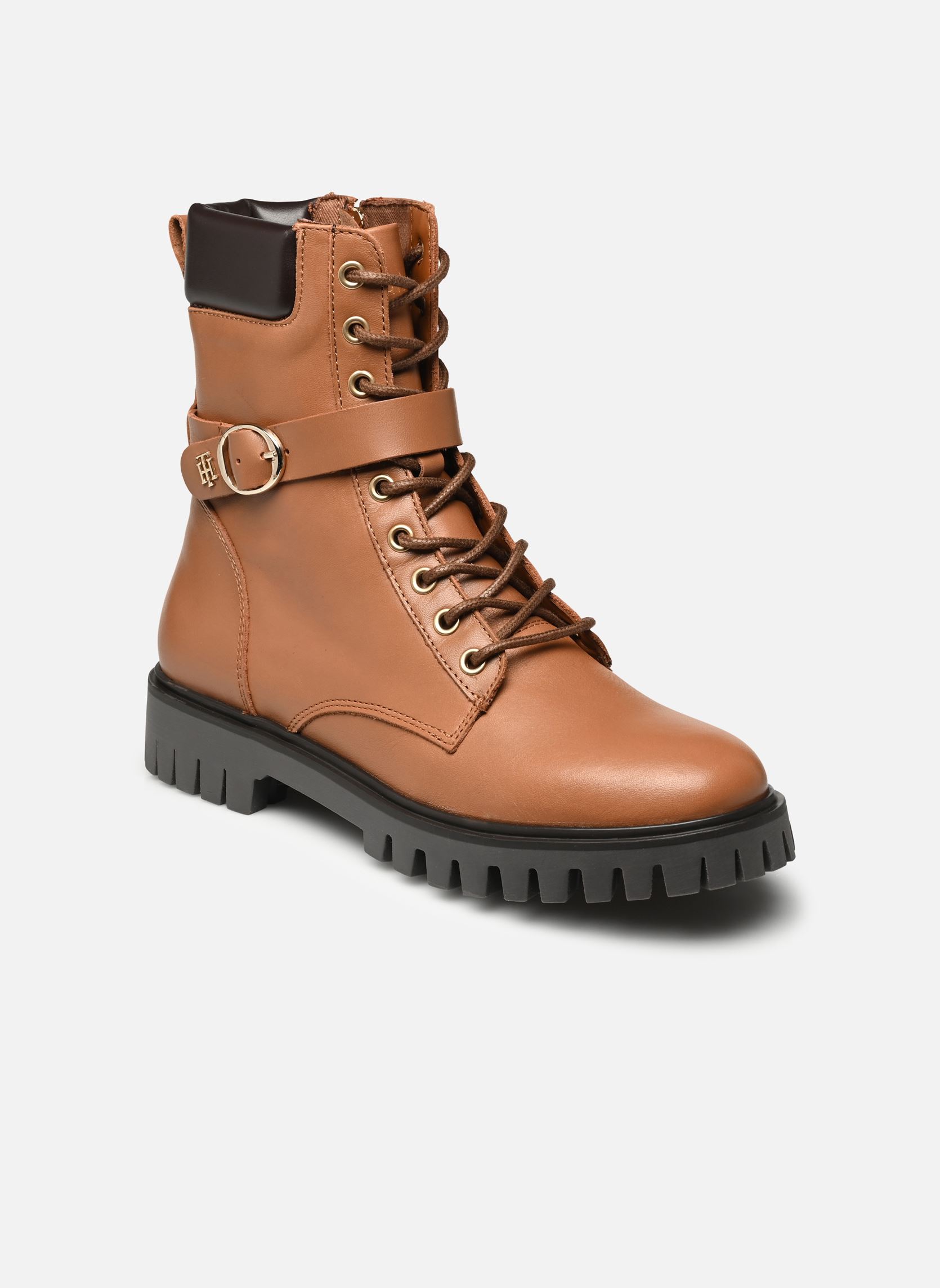 Boots Tommy Hilfiger Buckle Lace Up Boot